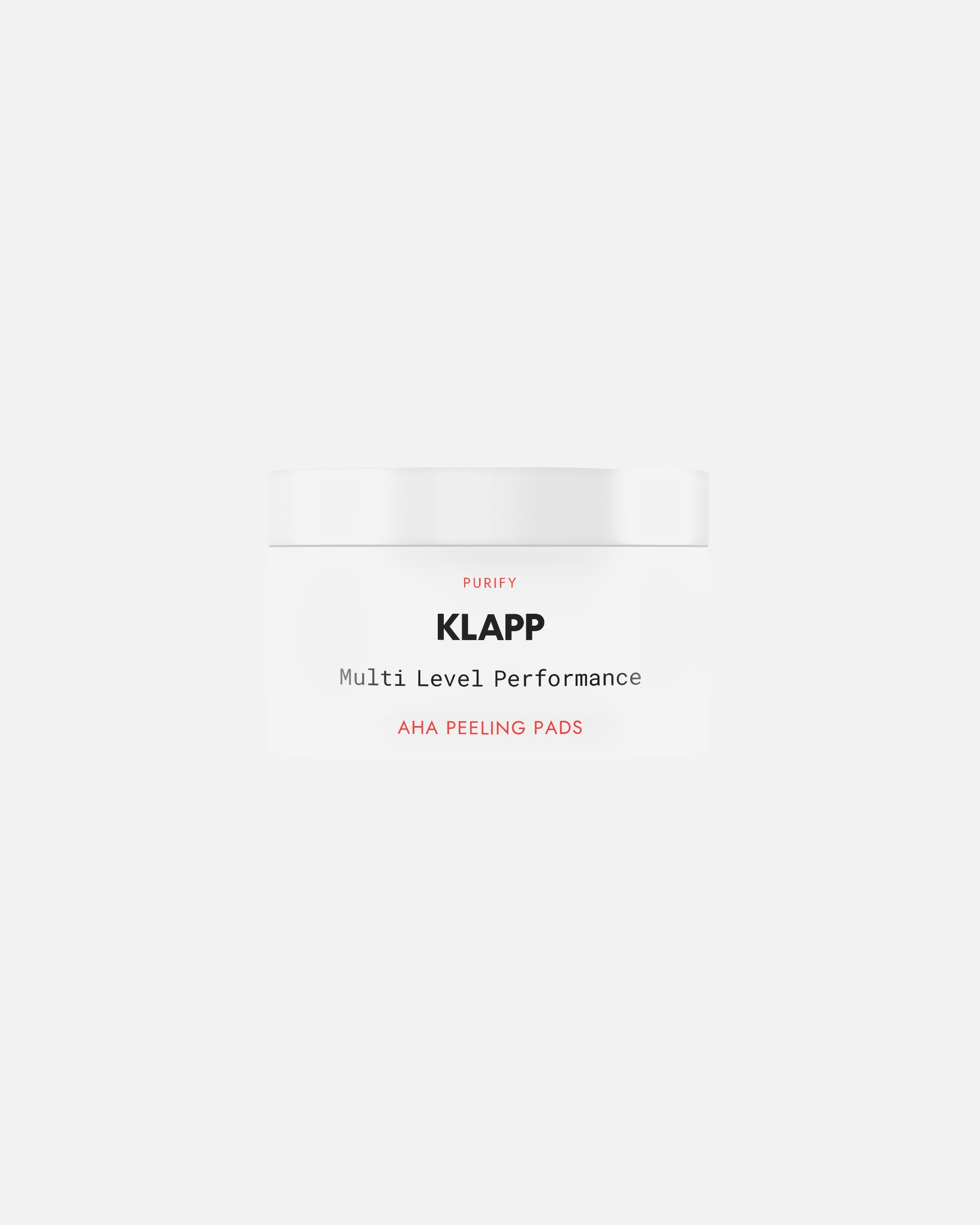 Gommage visage pour UnisexeKlappAHA Peeling Pads1 Pce