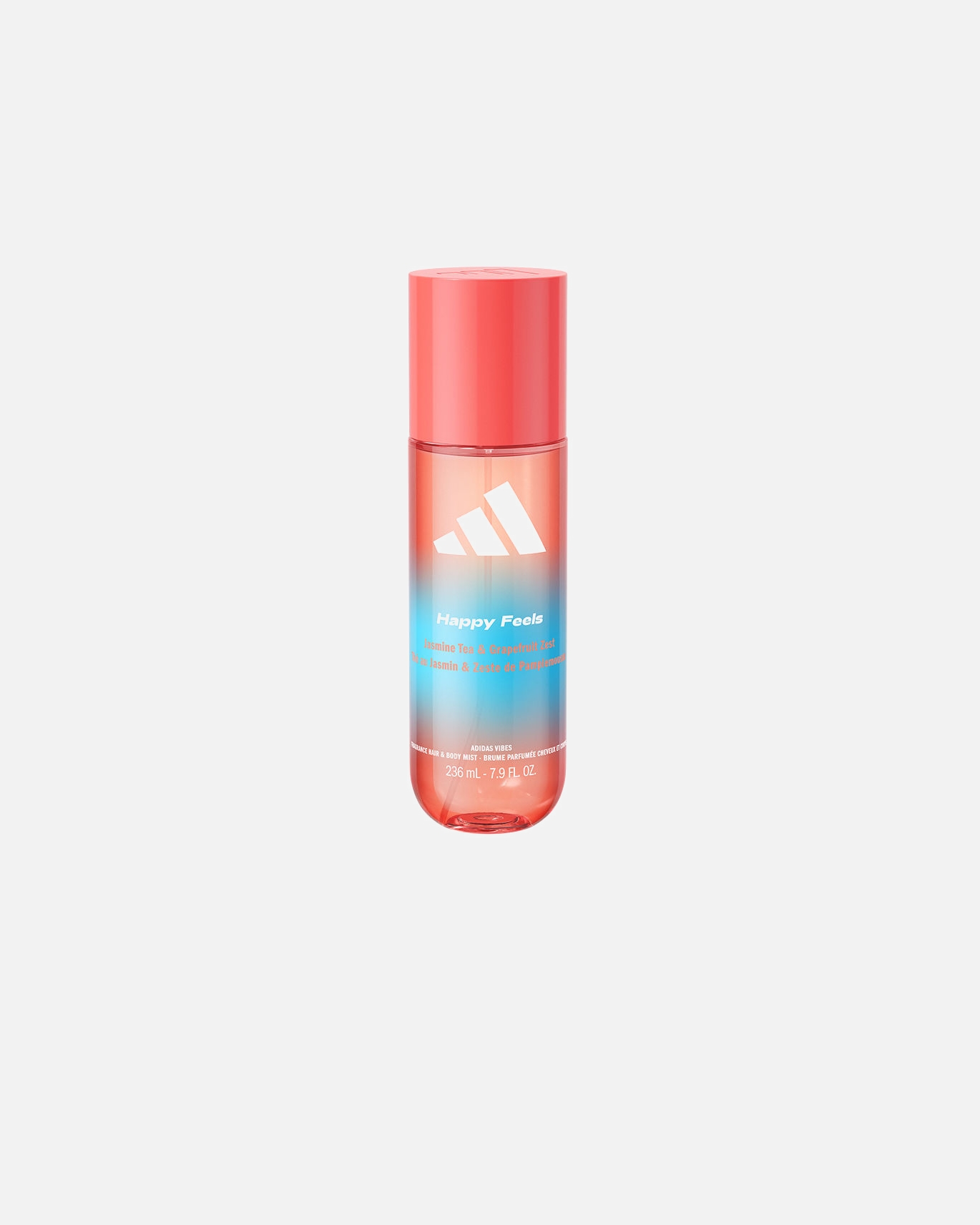 Lichaamsspray voor UnisexadidasADIDAS VIBES HAPPY FEELS geurige haar- en lichaamsmist236 ml