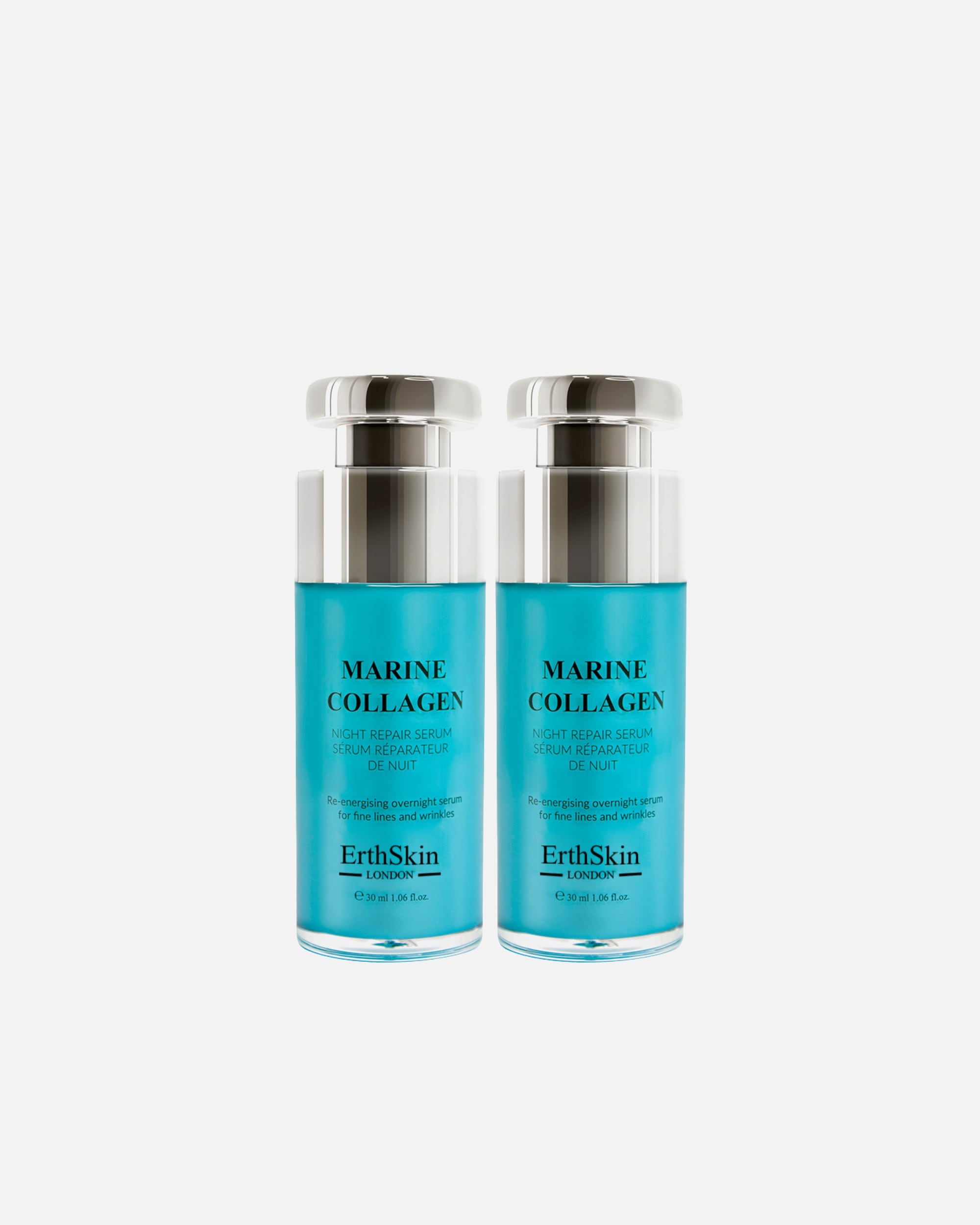Sérum au collagène pour FemmeErthSkin LondonDuo Sérum de Nuit Marin1 pièce