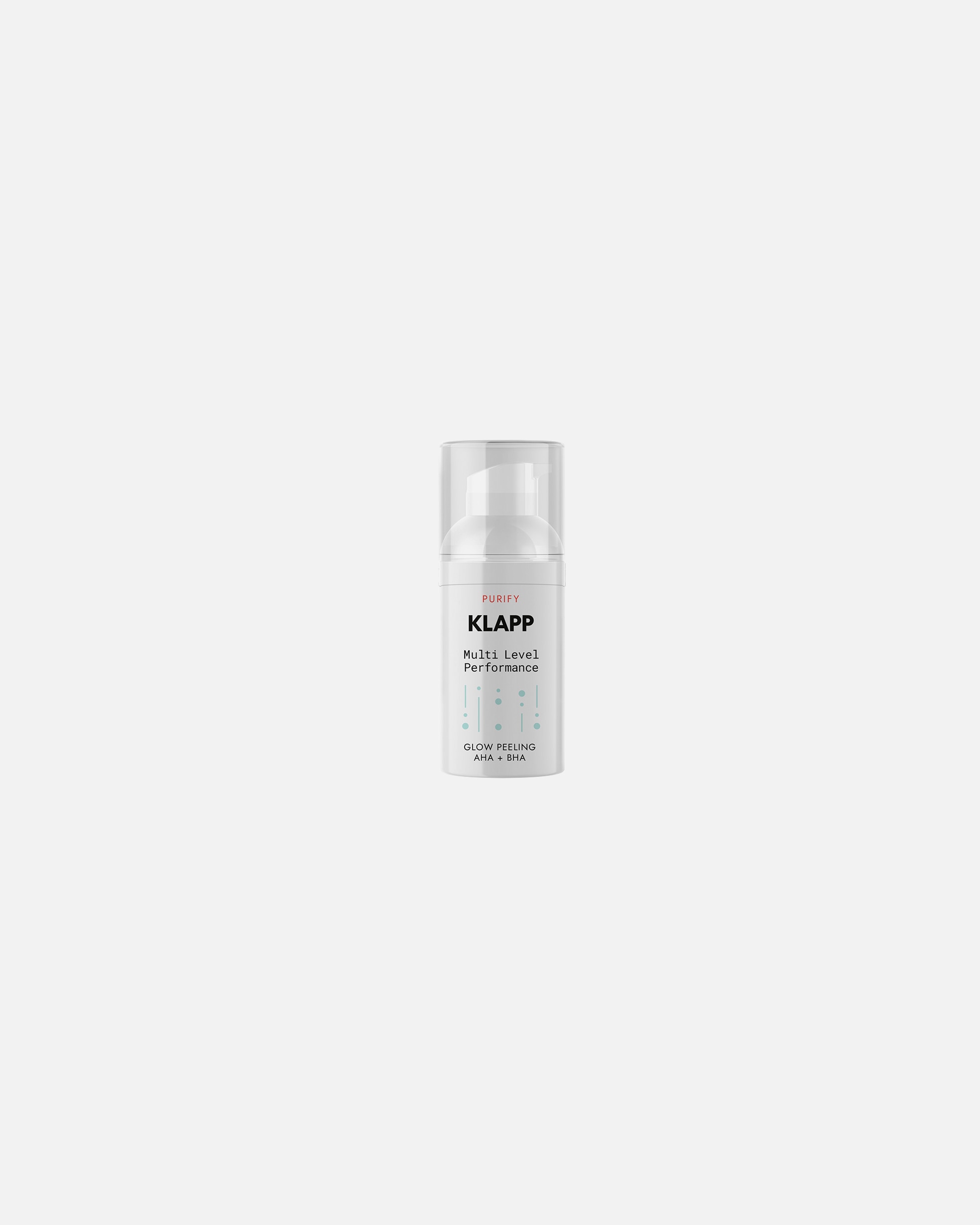 Gommage visage pour UnisexeKlappGlow Peeling AHA + BHA30 ml