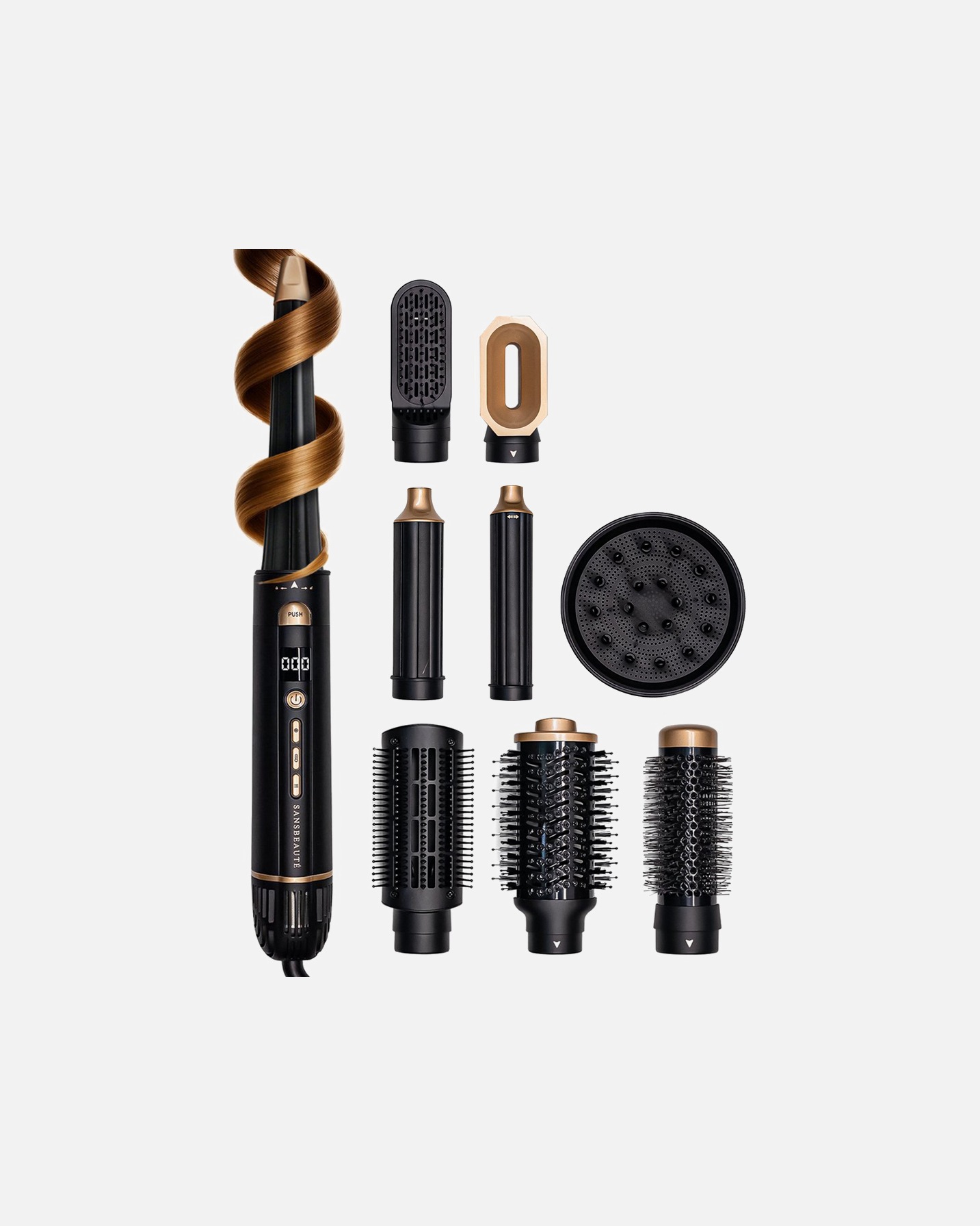 Kit coiffant pour UnisexeSansbeauteDefault Brand Line9-en-1 Airstyler avec diffuseur - Multistyler1 Piece