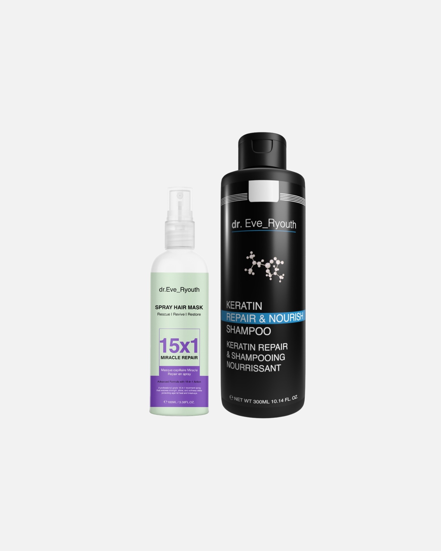 Coffret soin cheveux pour FemmeDr. Eve_RyouthCoffret de shampoing à la kératine1 pièce