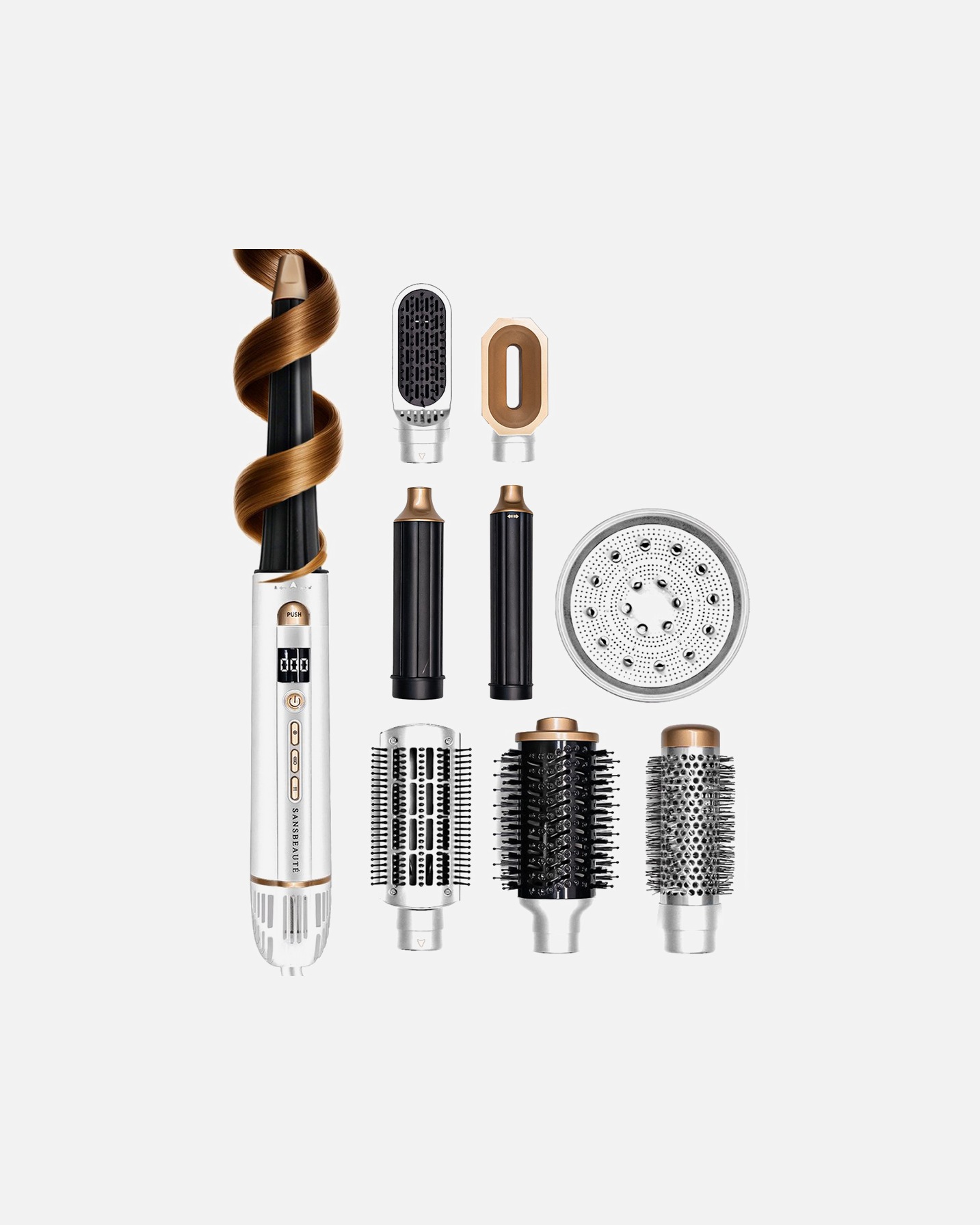 Kit coiffant pour UnisexeSansbeauteDefault Brand Line9-en-1 Airstyler avec diffuseur - Multistyler1 Piece