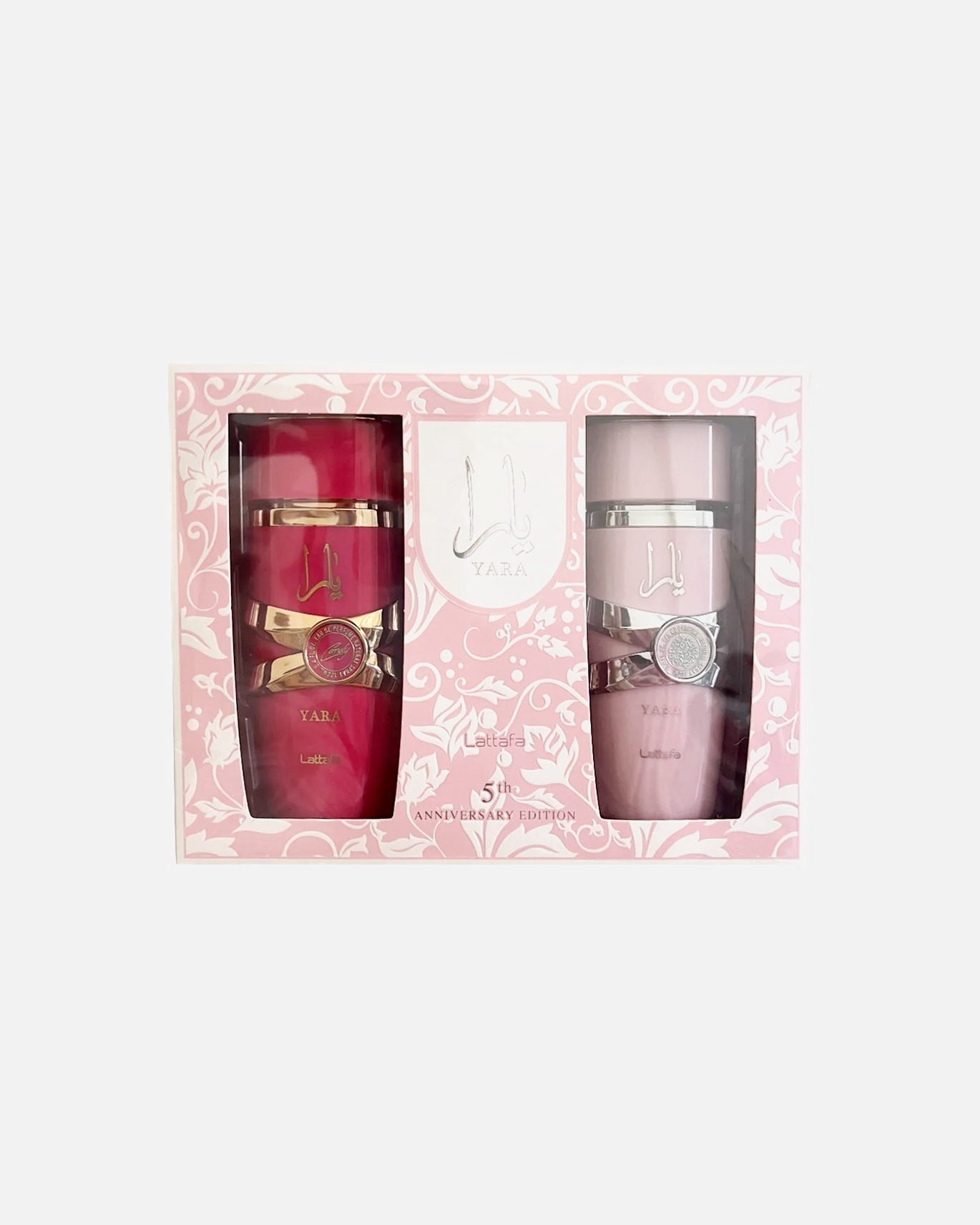 Coffret de parfum pour FemmeLattafaYaraEau de Parfum 2x 100ml Coffret200 ml