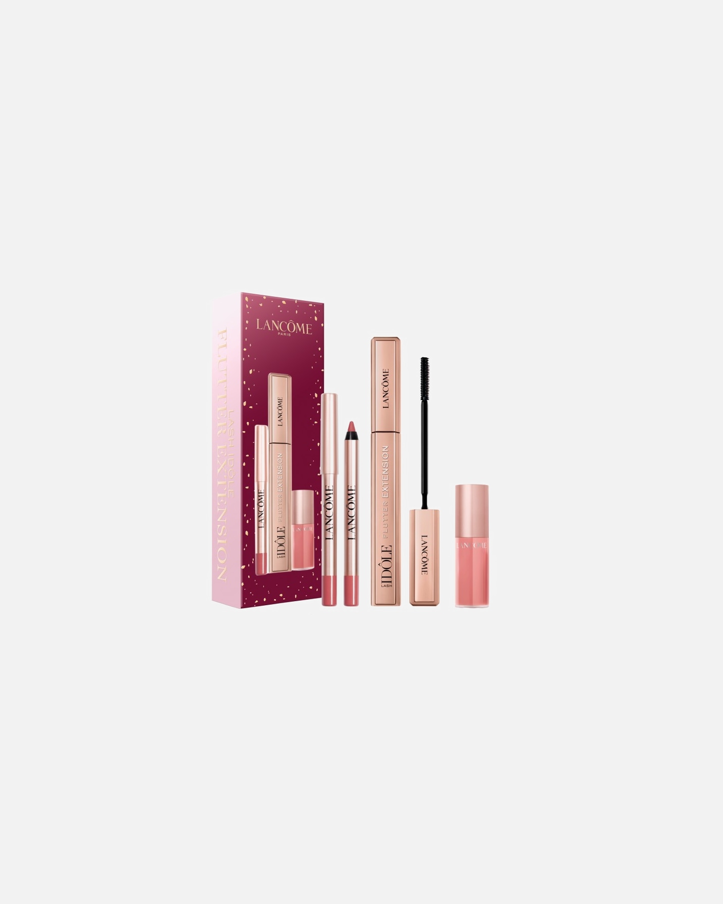 Oogmake-upset voor UnisexLancômeLash IdôleFlutter Extension Set1 stuk