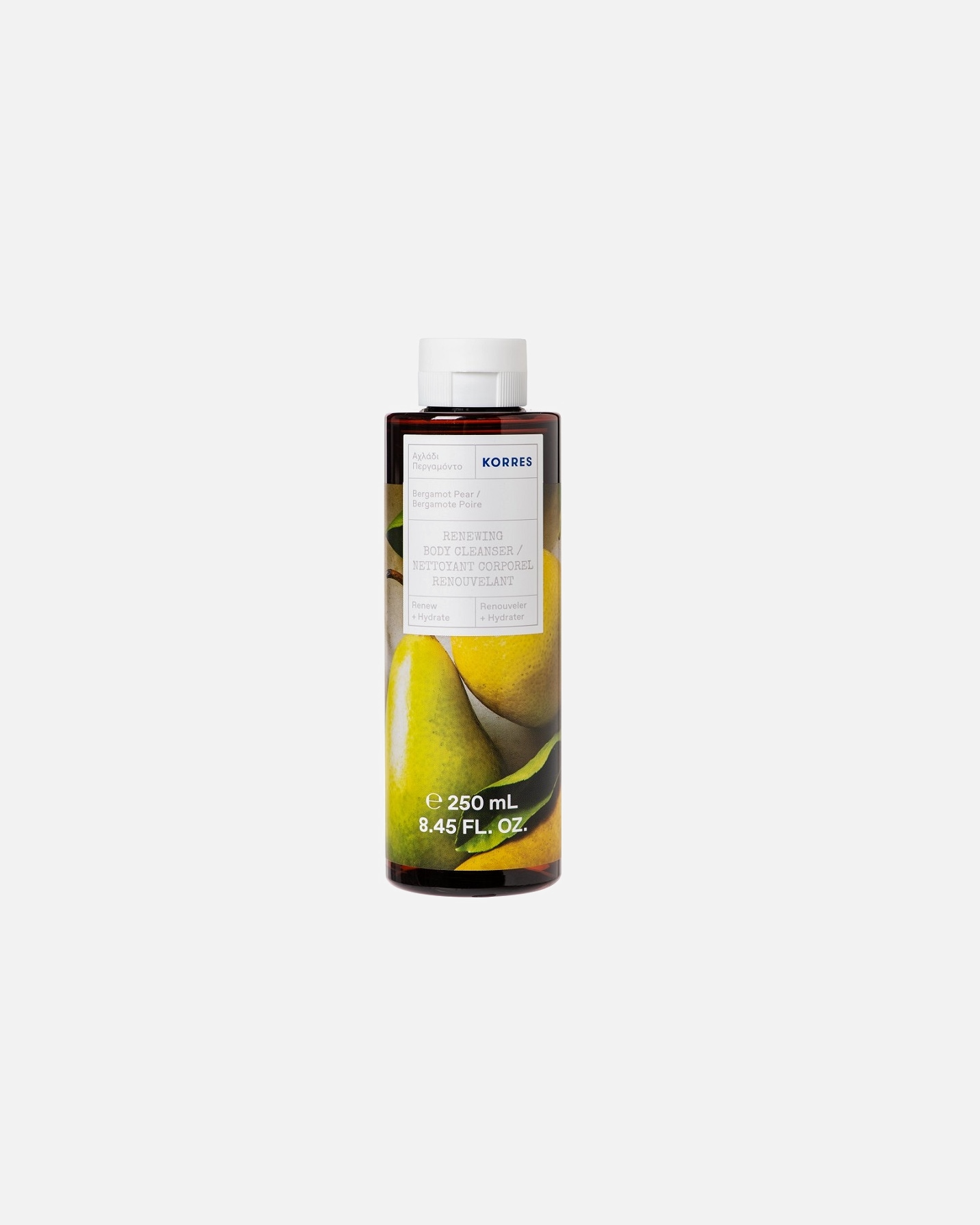 Gel pour le corps pour UnisexeKORRESBergamot Pear Renewing Body Cleanser250 ml