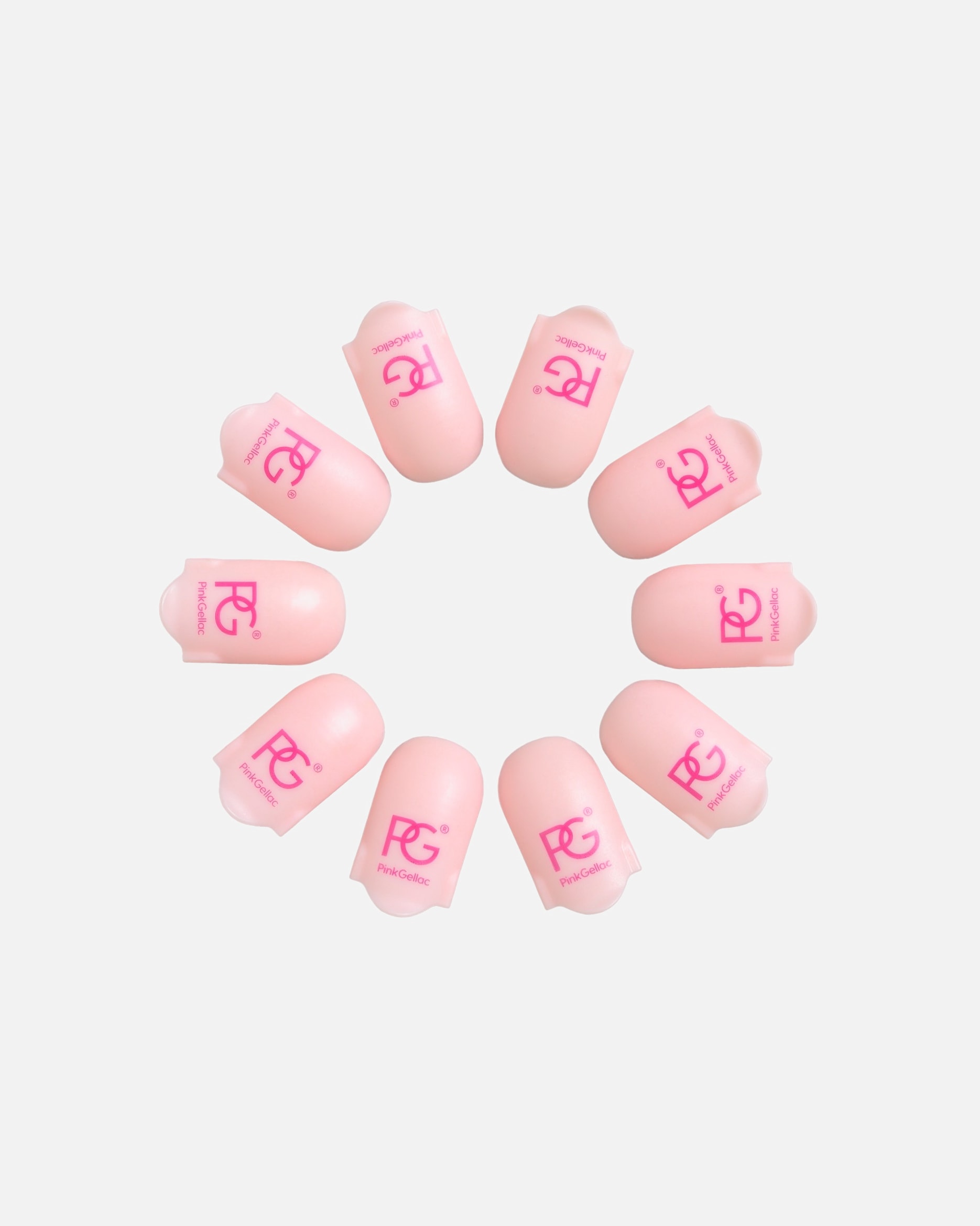 Accessoires de soin pour FemmePink GellacClips de retrait pour vernis gel1 unité