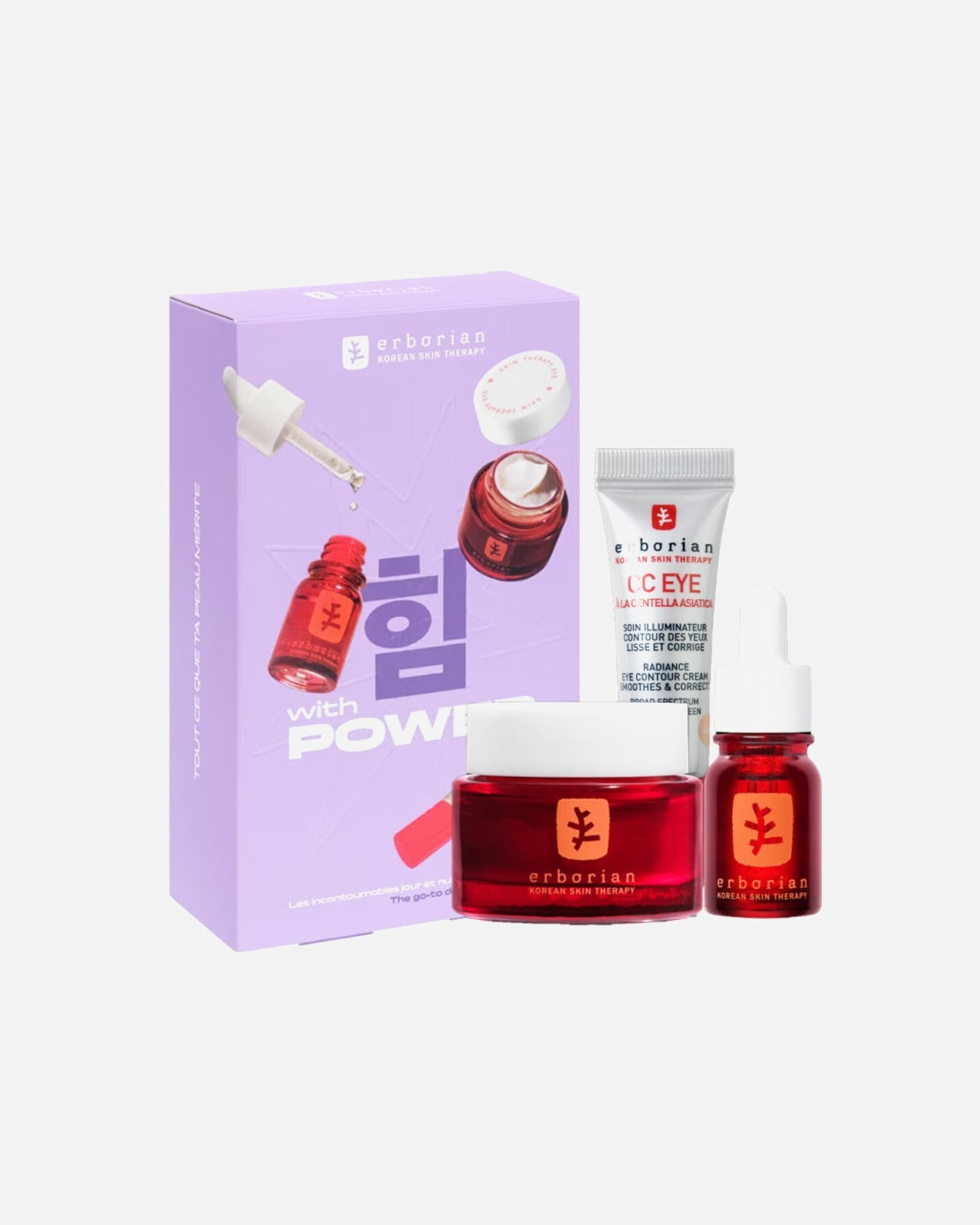 Coffret soin visage pour UnisexeERBORIANSkin TherapyDuo x CC Eye - Doré1 unité
