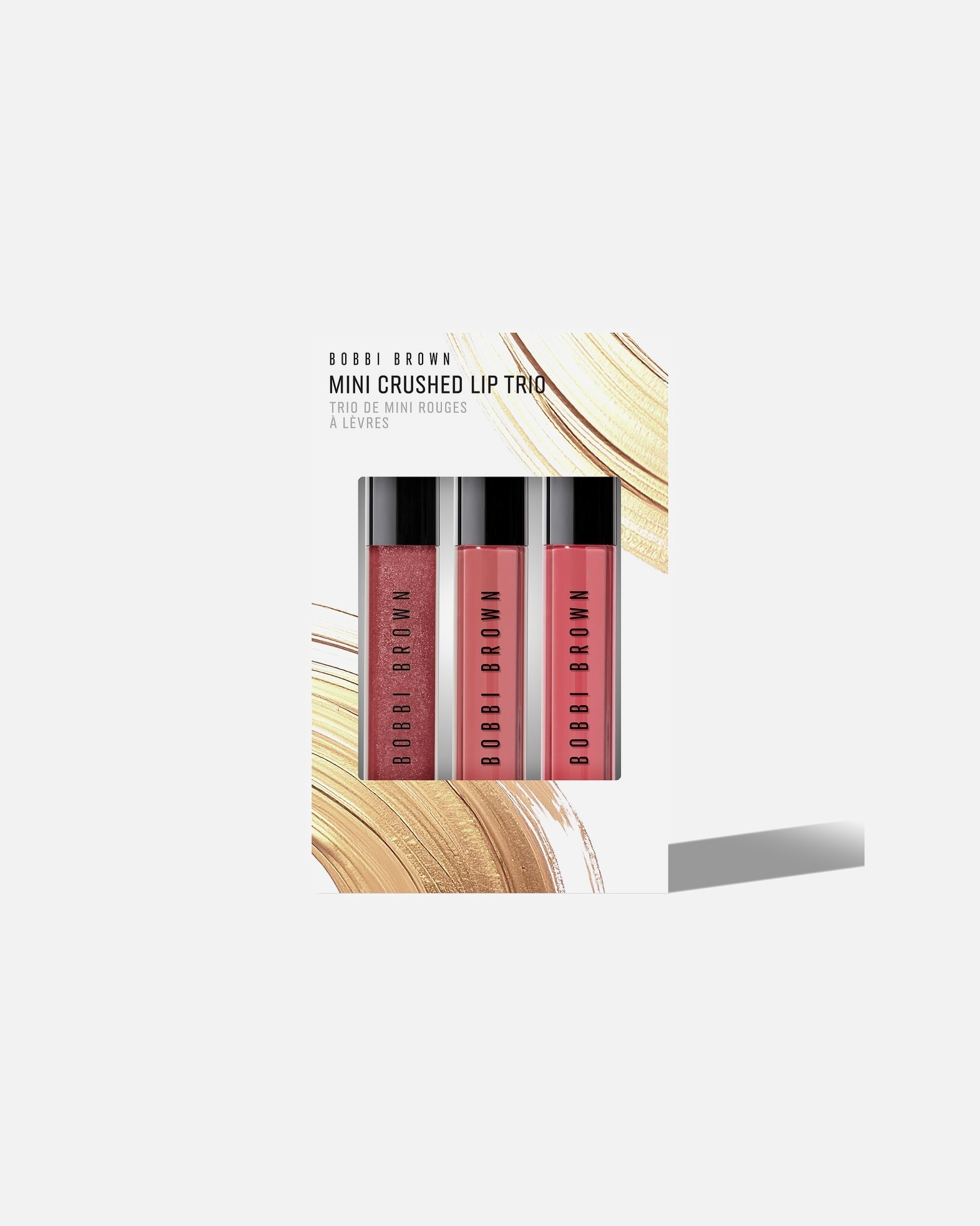 Coffret de maquillage pour les lèvres pour UnisexeBobbi BrownXMASSMini Crushed Lip Trio Coffret Lèvres1 unité