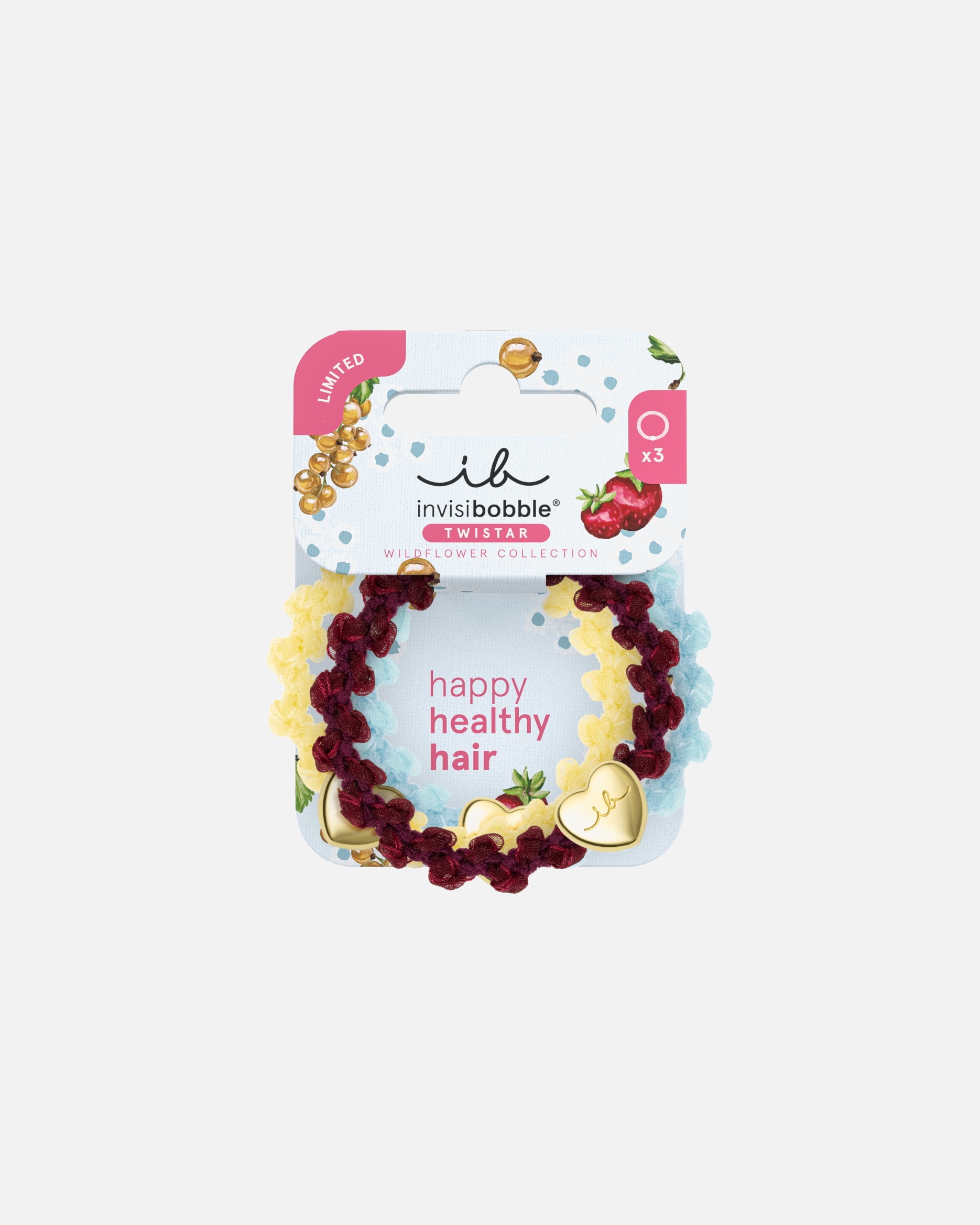 Accessoires pour les cheveux pour UnisexeInvisibobbleTWISTAR Cherry Twist1 unité
