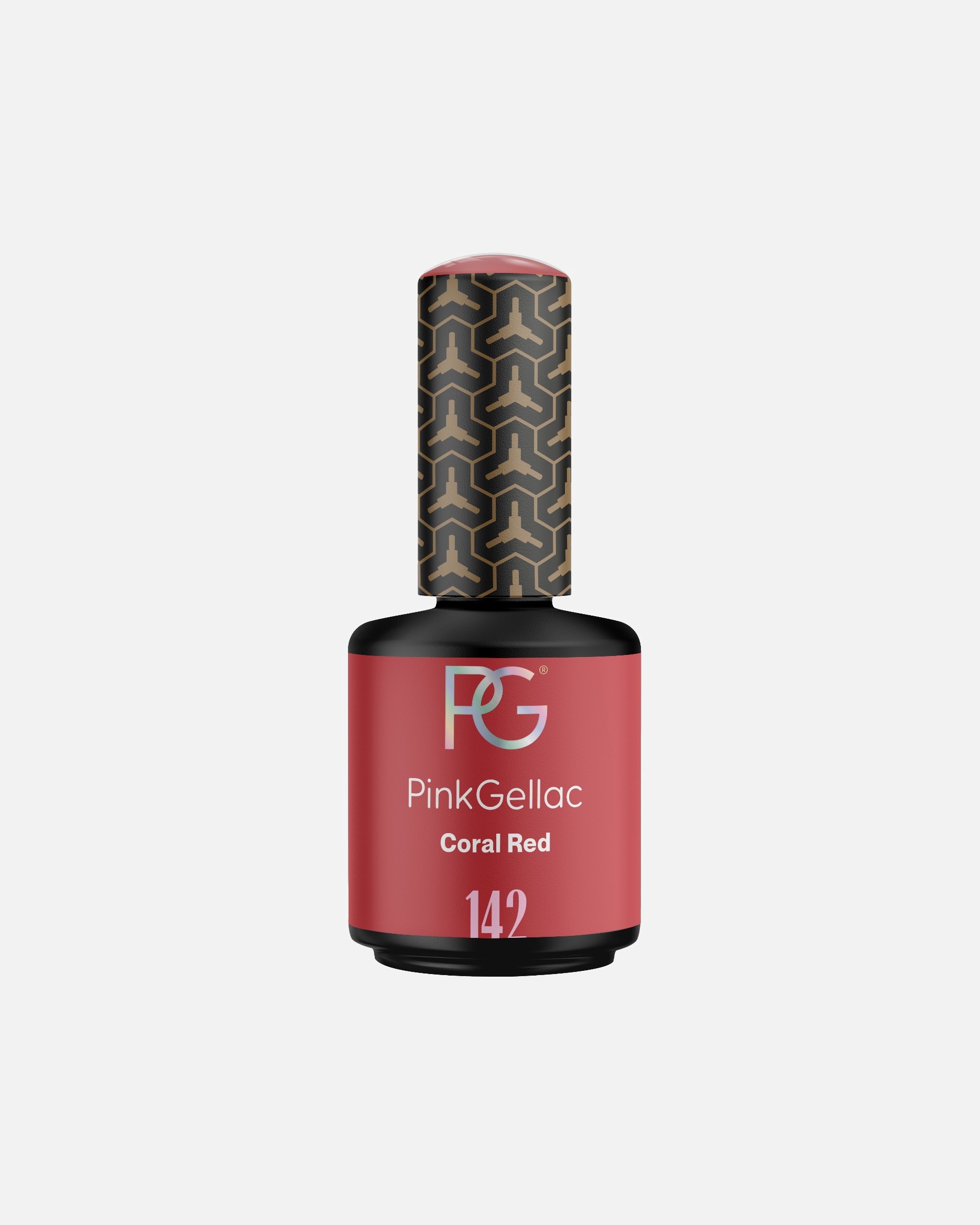 UV-nagellak voor UnisexPink GellacGel Nagellak142 Coral Red