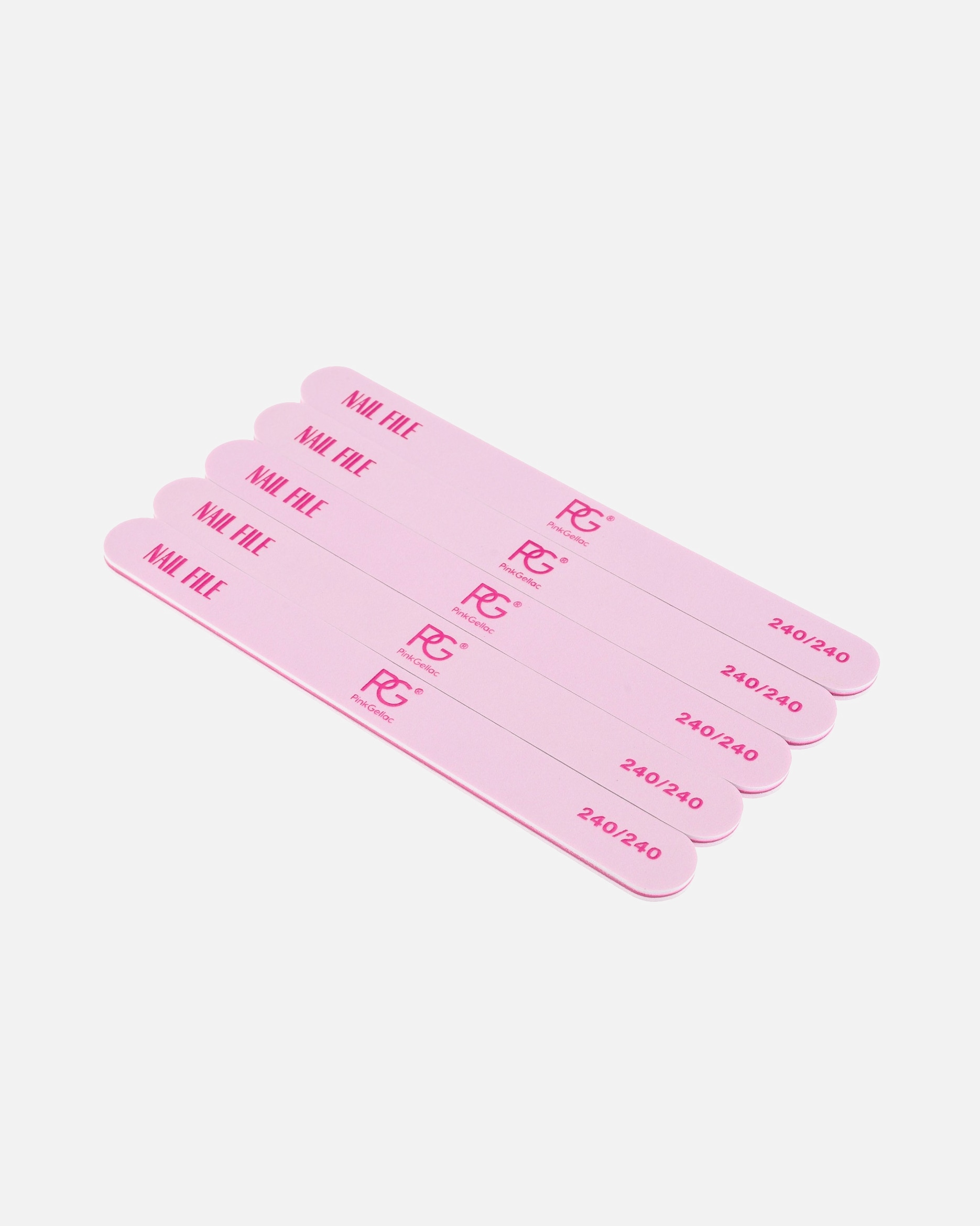 Lime à ongles pour FemmePink GellacLime à ongles 240/240 Arc 5 pièces1 unité
