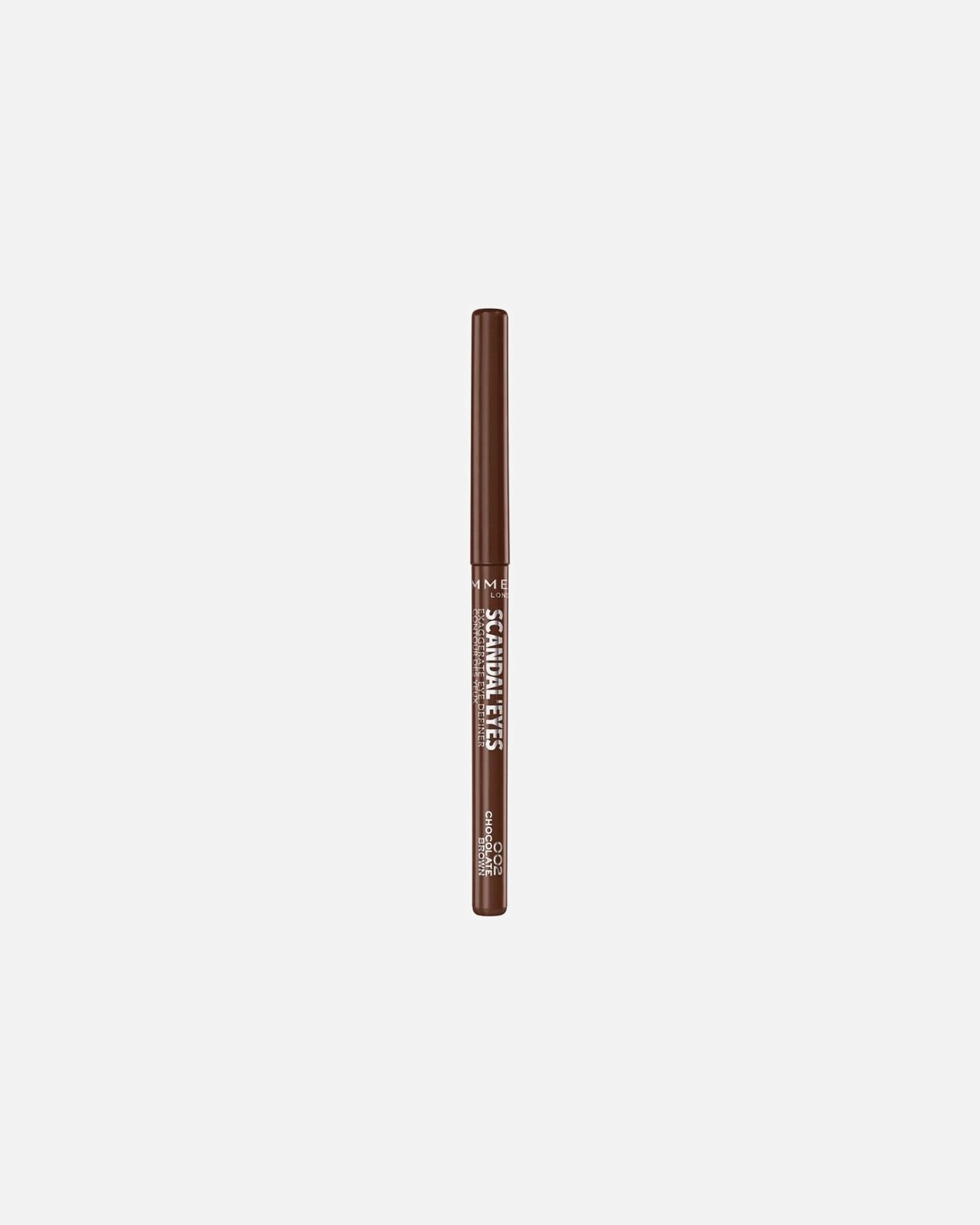 Eyeliner voor Rimmel LondonExaggerate Full Colour Eye Definer002 - CHOCOLATE BROWN