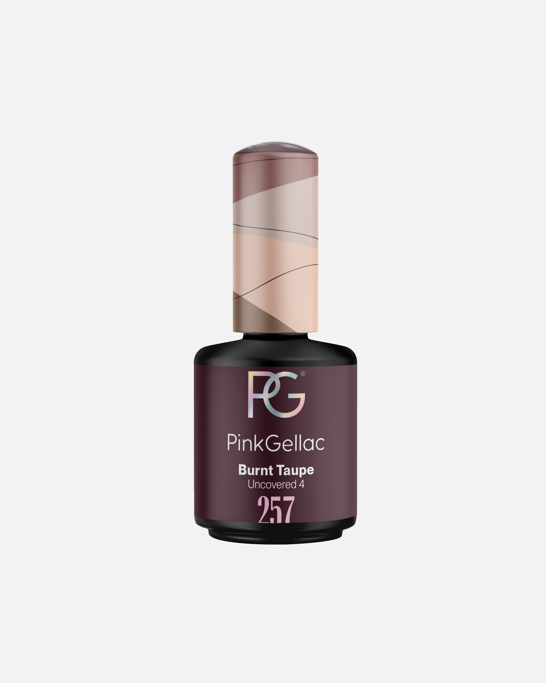 UV-nagellak voor UnisexPink GellacGel Nagellak257 Burnt Taupe
