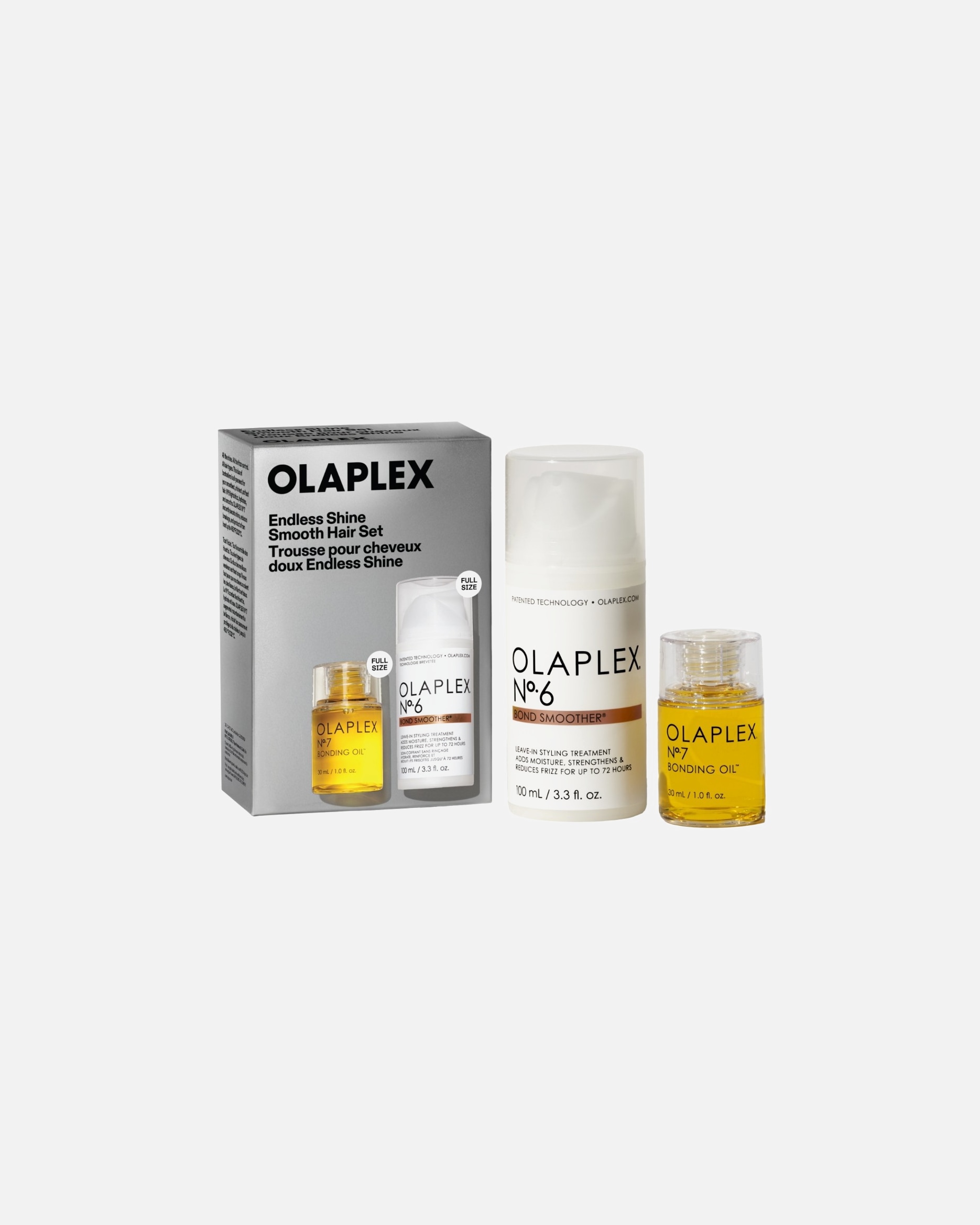 Coffret soin cheveux pour UnisexeOlaplexEndless Shine Smooth Hair Set1 unité