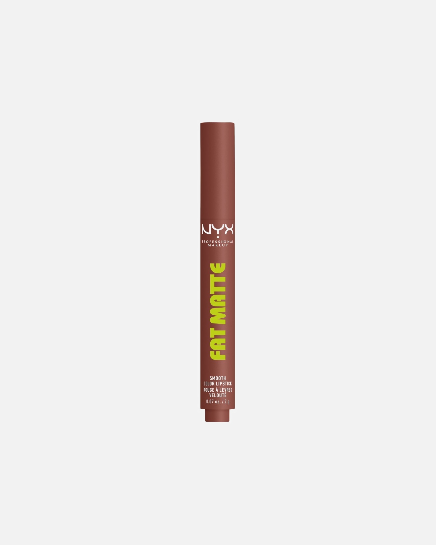 Rouge à lèvres pour UnisexeNYX Professional MakeupFat Matte08 - Toasty Taupe