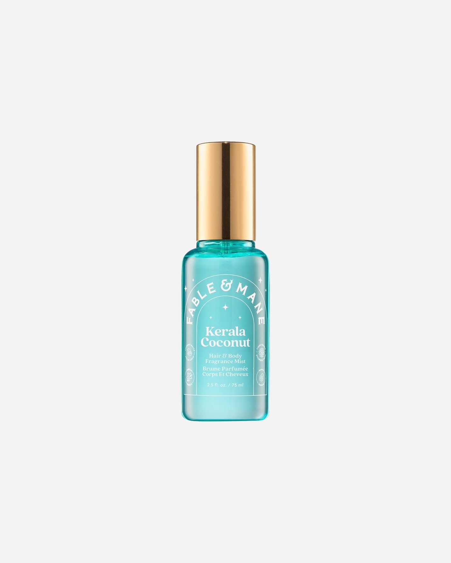 Parfum cheveux pour UnisexeFable & ManeKerala Coconut Brume Parfumee Corps et Cheveux75 ml