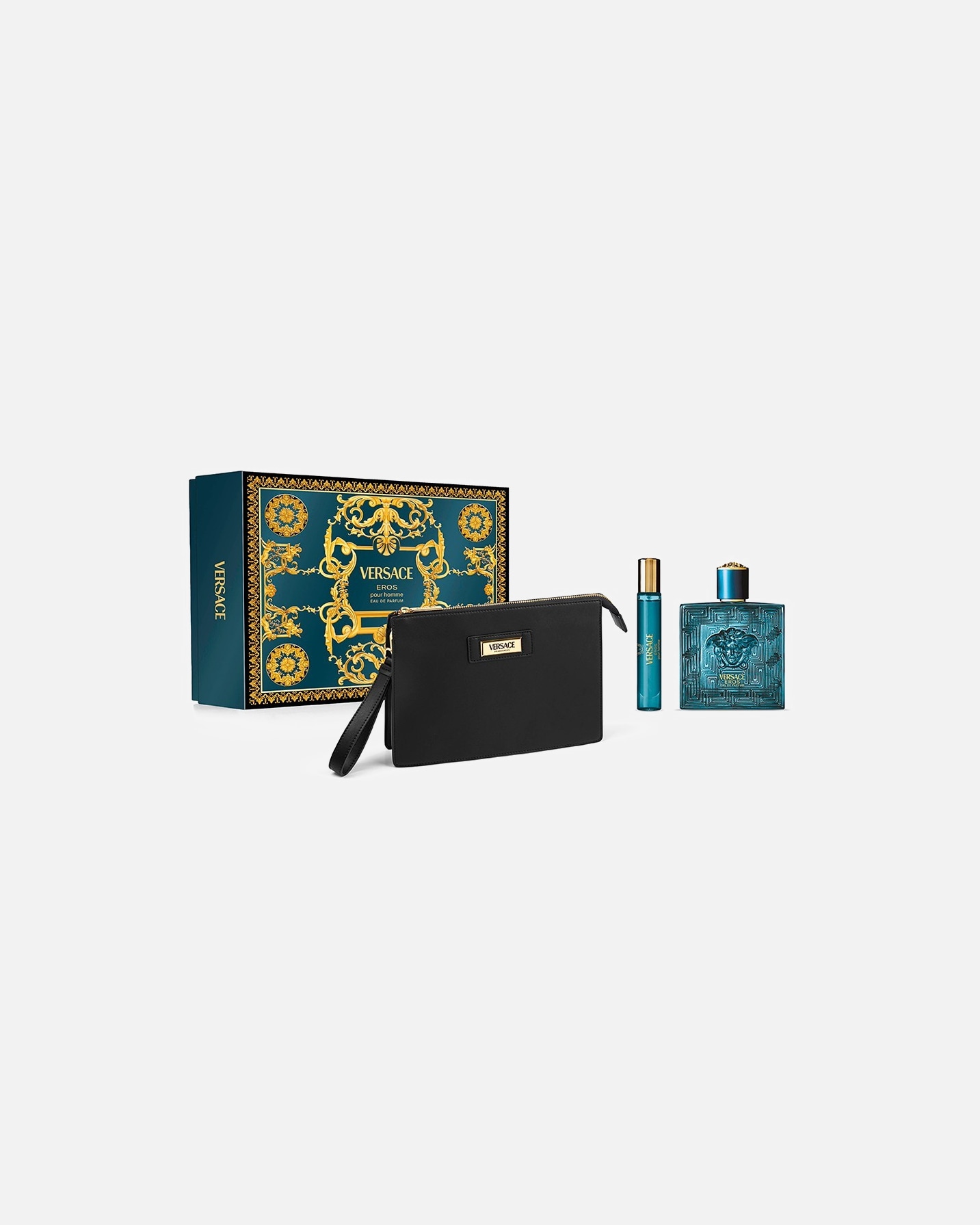 Coffret de parfum pour HommeVersaceErosEau de Parfum 100 ml Coffret1 unité