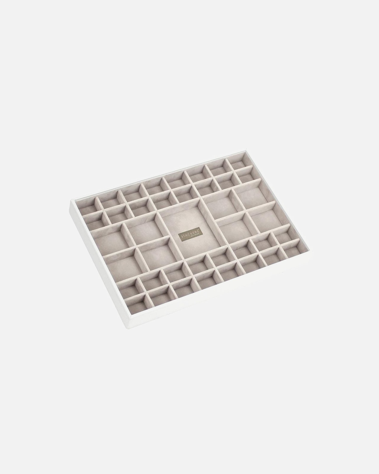 Accessoires de mode pour UnisexeStackersRANGEMENT BIJOUX 41 COMPARTIMENT XL BLANC1 stuk