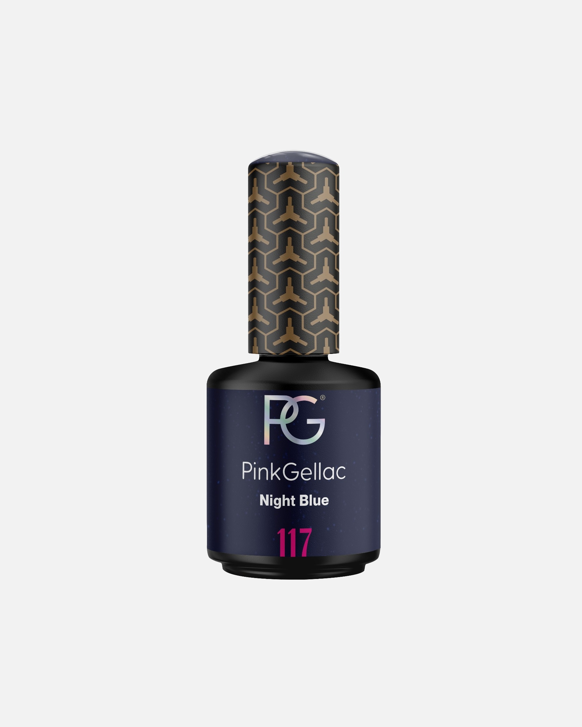 UV-nagellak voor UnisexPink GellacGel Nagellak117 Night Blue