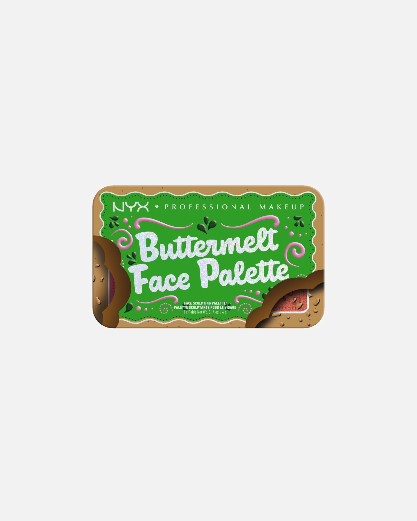 Blush pour UnisexeNYX Professional MakeupHoliday CollectionButtermelt Face PaletteDark