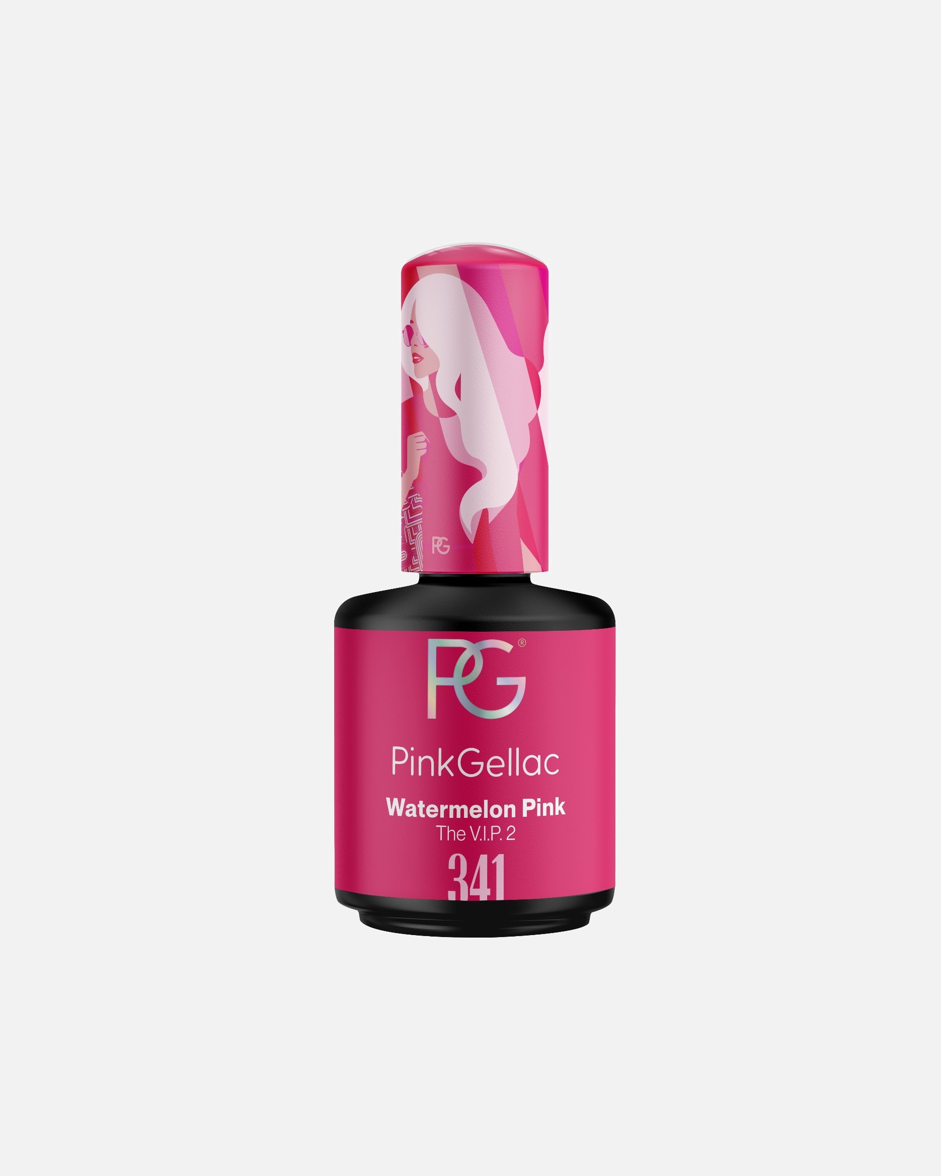 UV-nagellak voor UnisexPink GellacGel Nagellak341 Watermelon Pink
