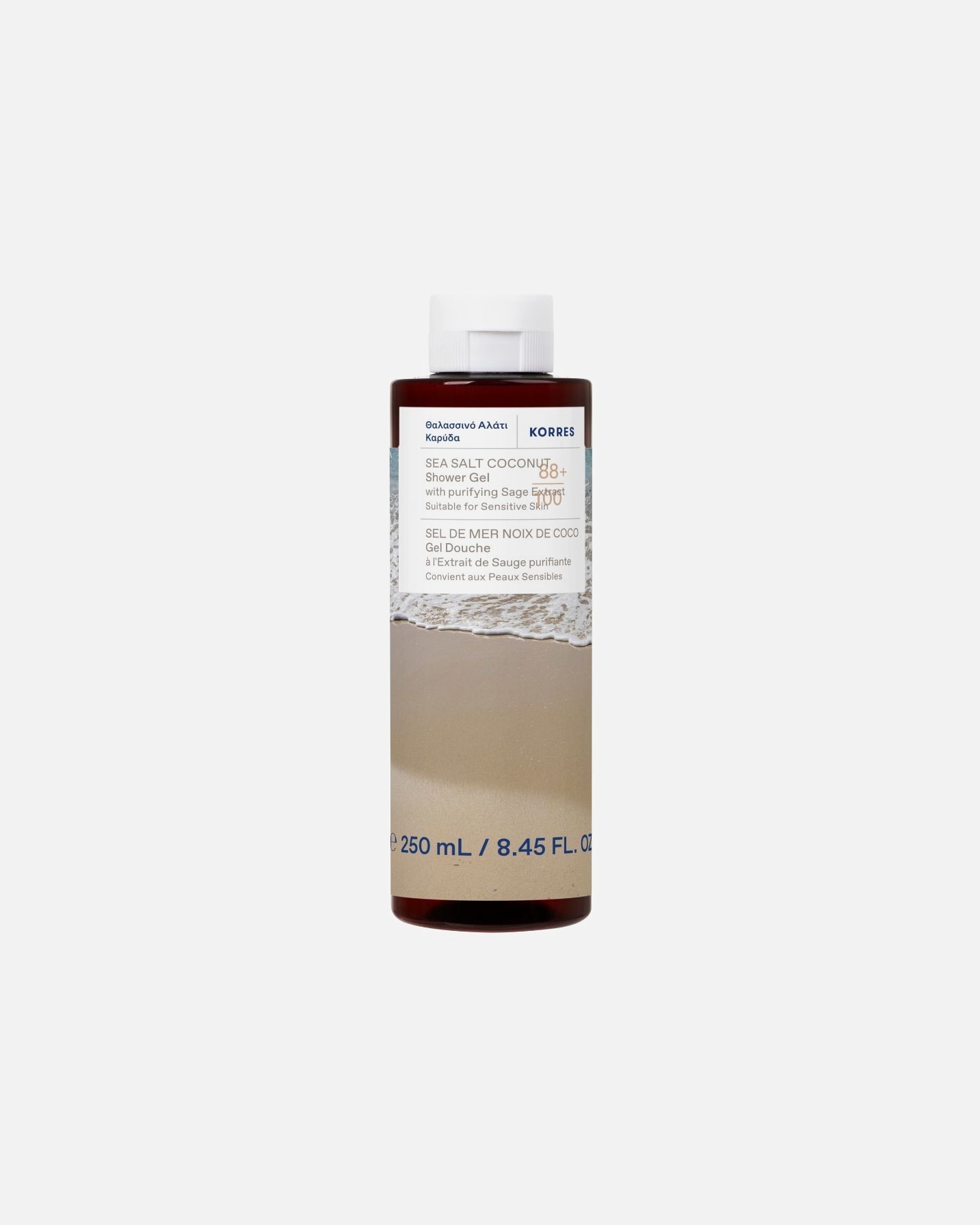 Gel douche pour UnisexeKORRESSea Salt Coconut250 ml