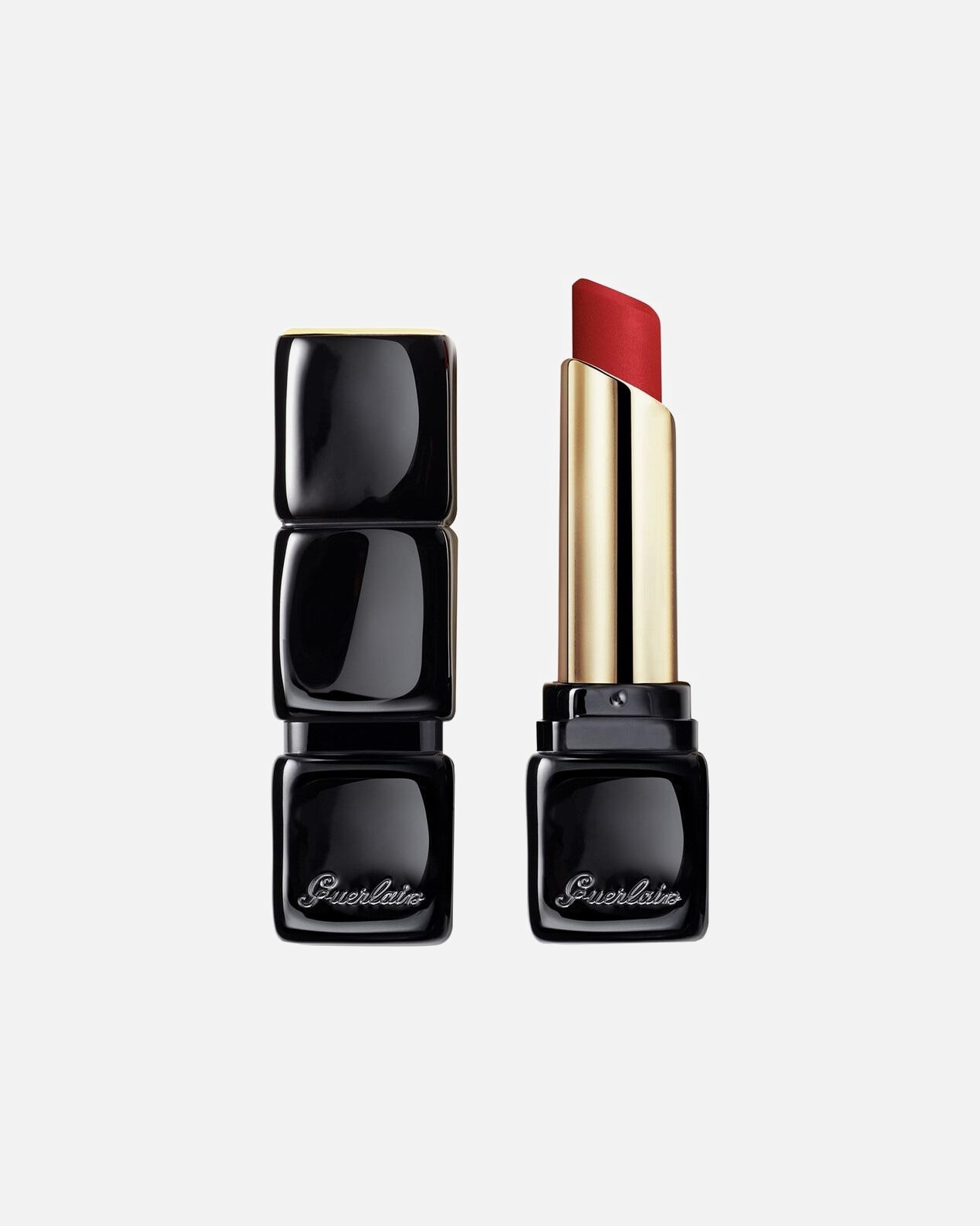 Lipstick voor UnisexGuerlainKissKiss Tender Matte910 - WANTED RED