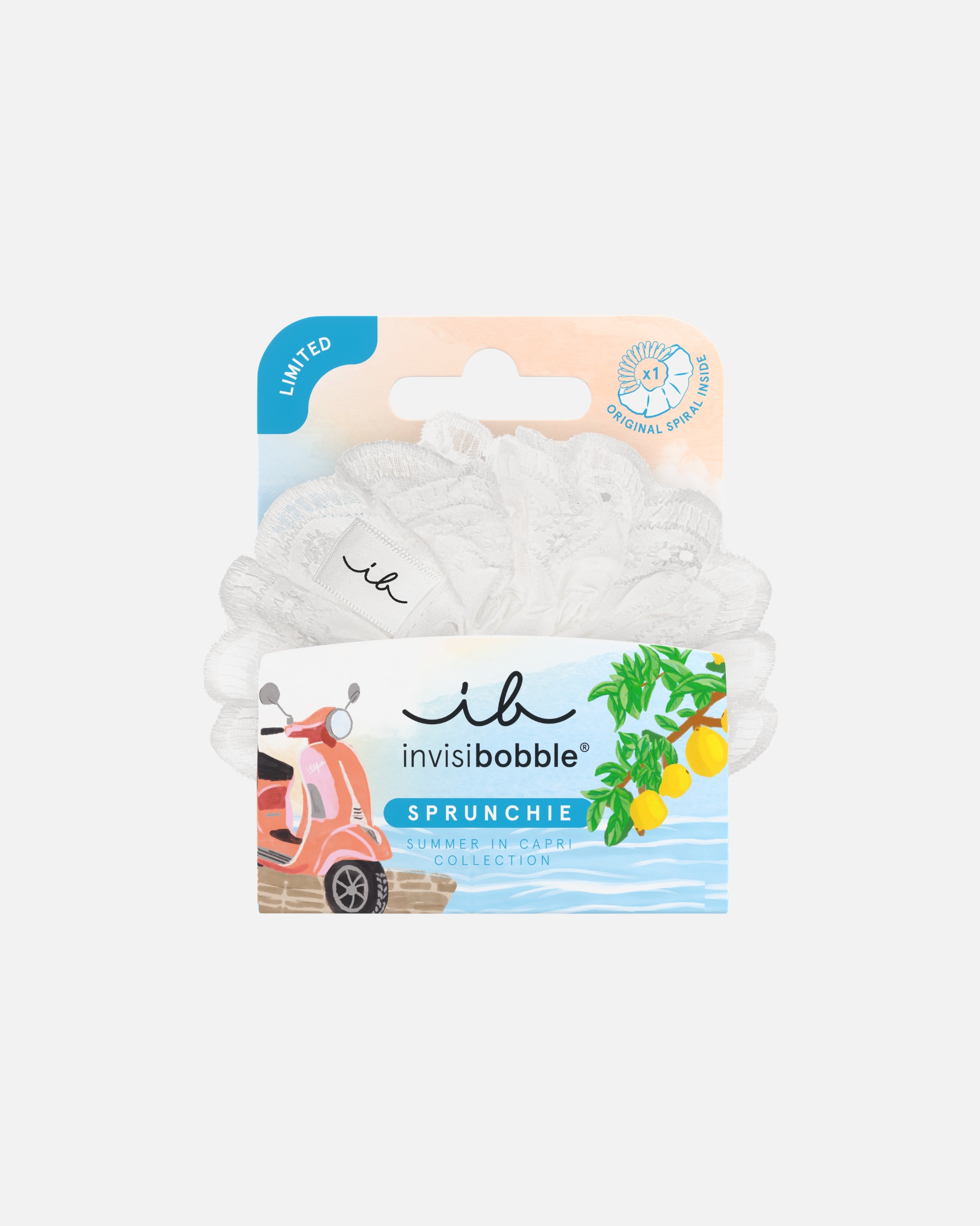 élastique pour UnisexeInvisibobbleSprunchieBlanco Bliss1 unité