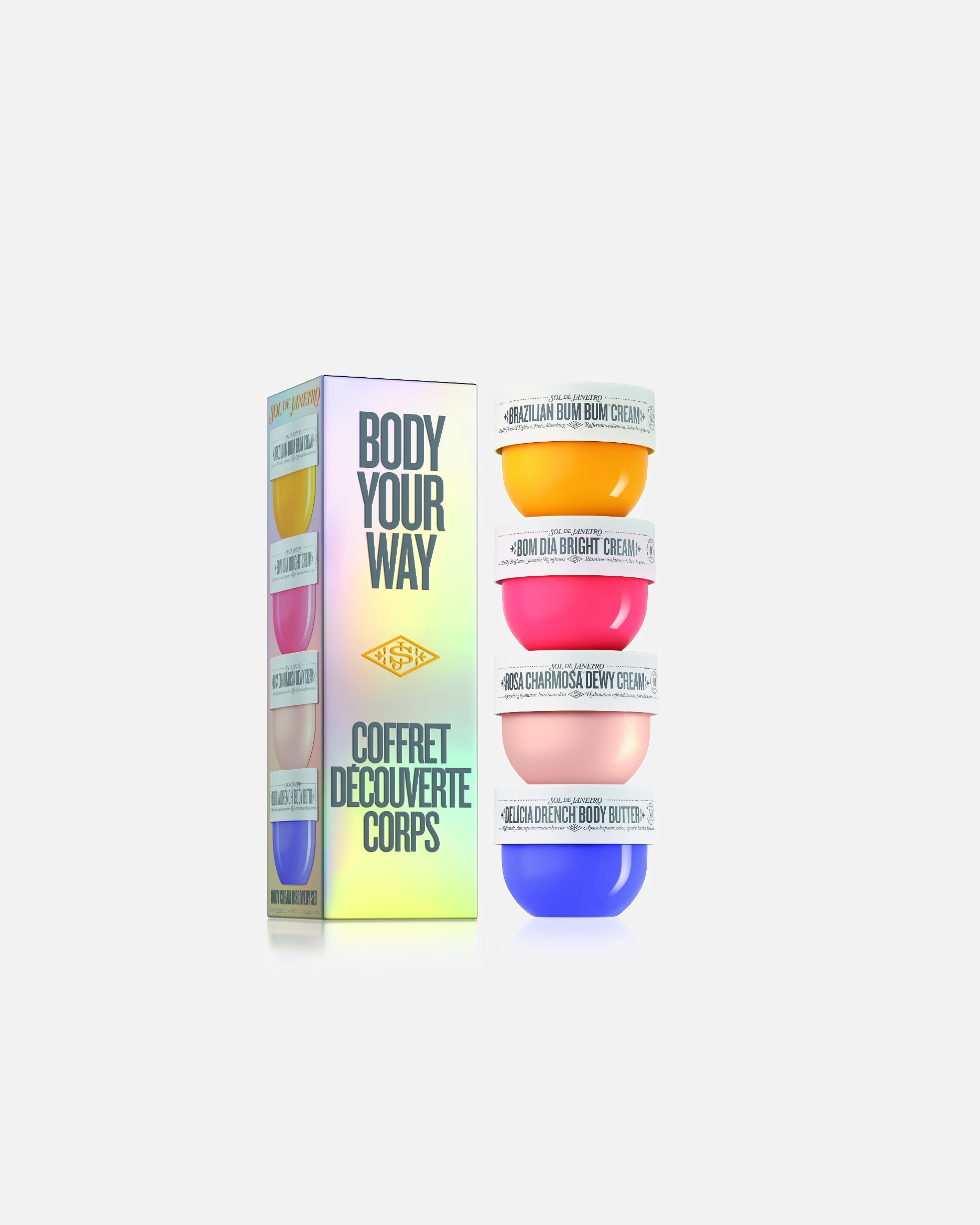 Coffret soin corps pour UnisexeSol de JaneiroBody Your Way Body Cream Set1 unité