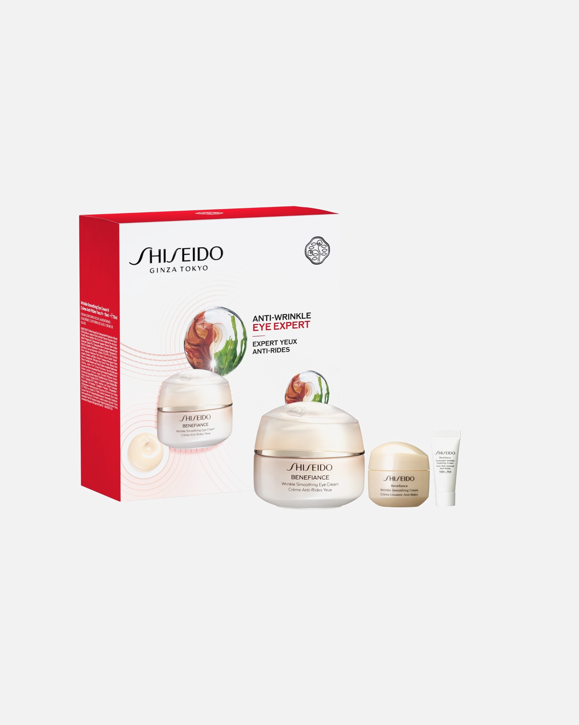 Oogverzorgingsset voor ShiseidoBenefianceAnti-Wrinkle Eye Expert1 stuk