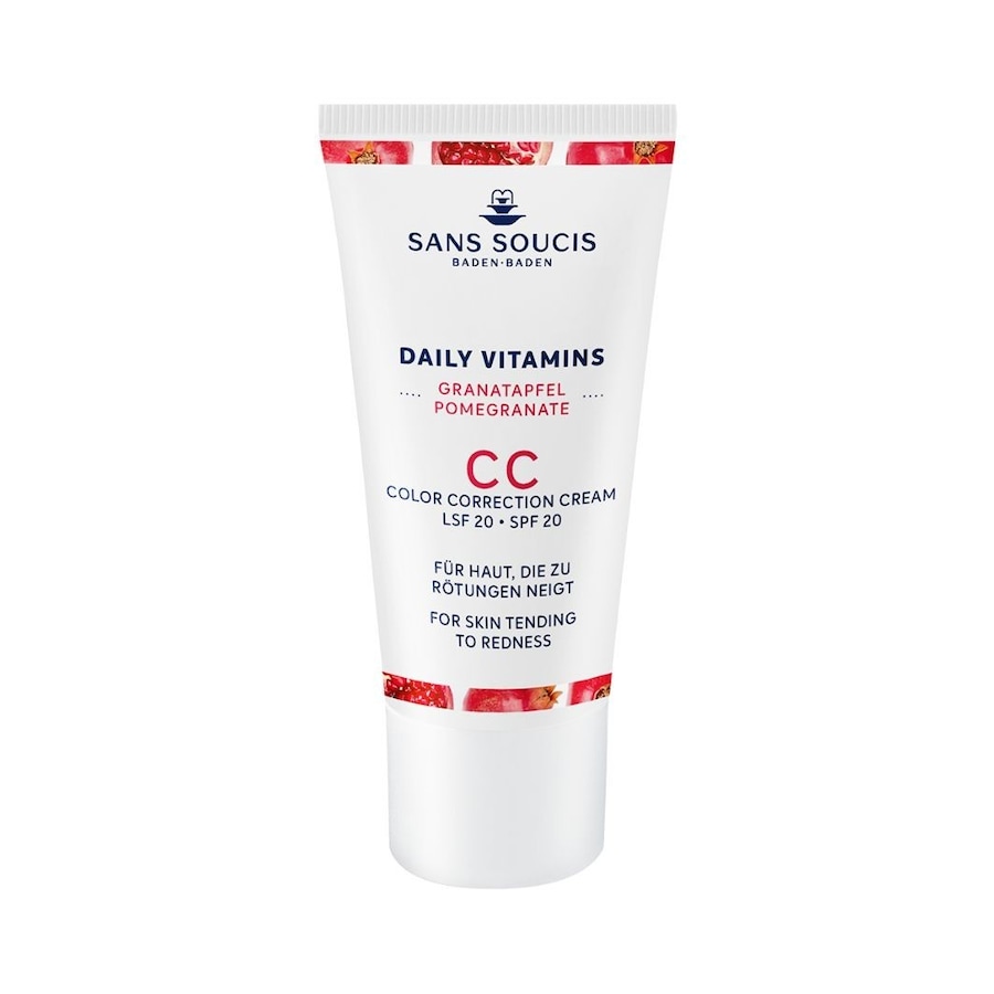 Sans Soucis Cc Color Correction Cream Spf 20 For Skin Tending To Redness