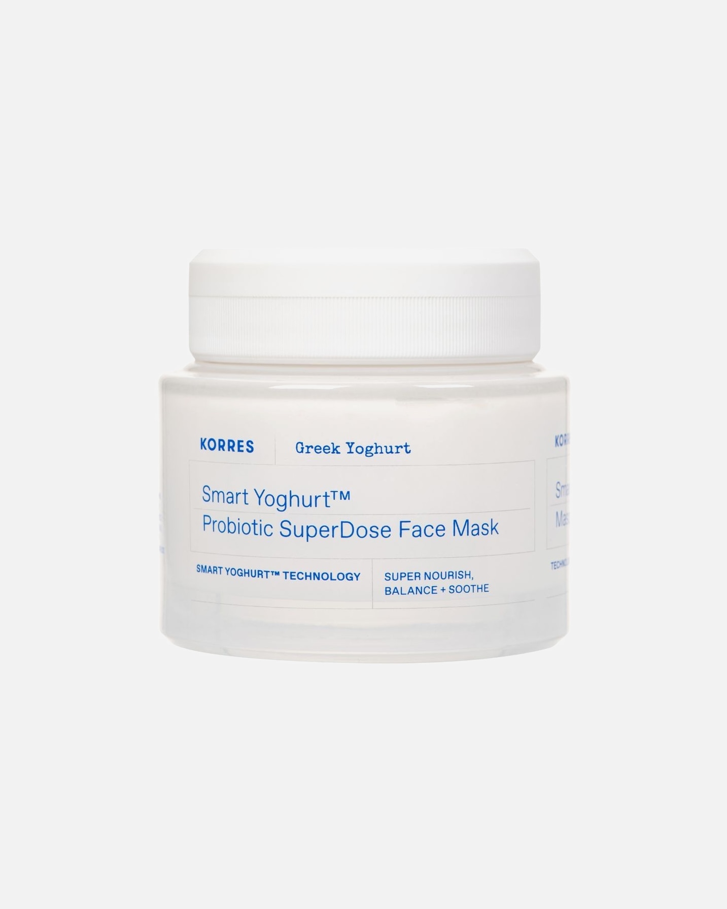 Masque hydratant pour UnisexeKORRESGreek Yoghurt Probiotic SuperDose Face Mask100 ml