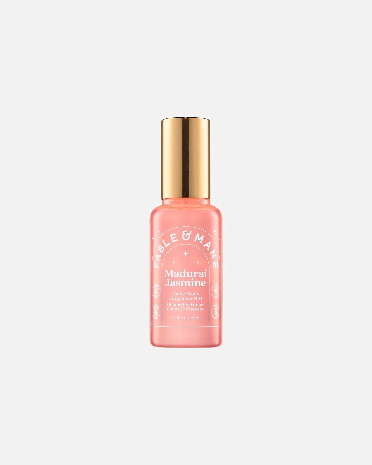 Parfum cheveux pour UnisexeFable & ManeMadurai Jasmine Brume Parfumee Corps et Cheveux75 ml