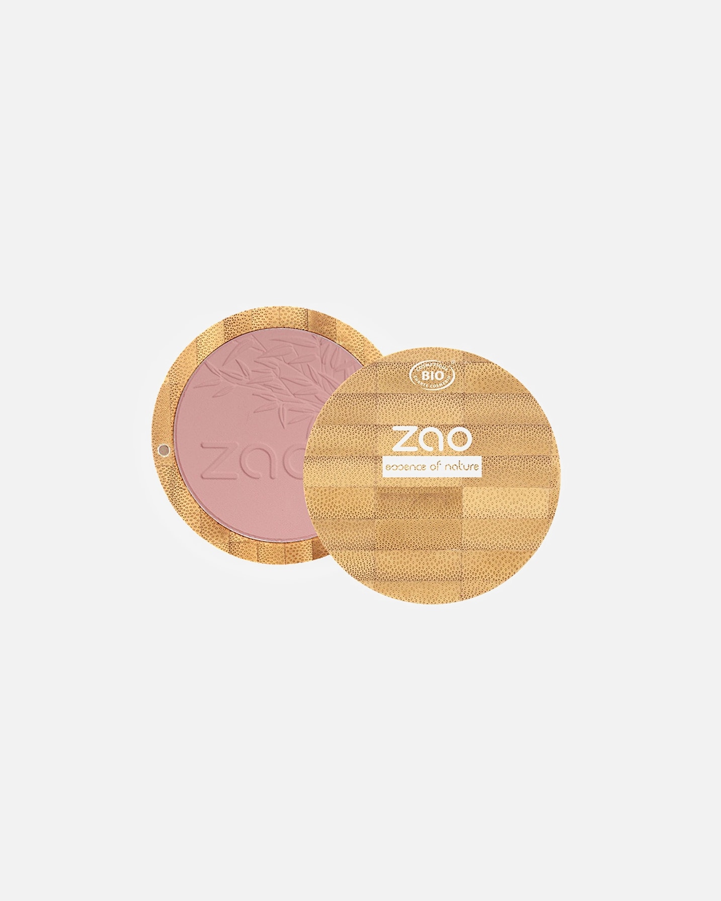 Blush pour UnisexeZAOFard à joues compact en bambou323 - DARK PURPLE
