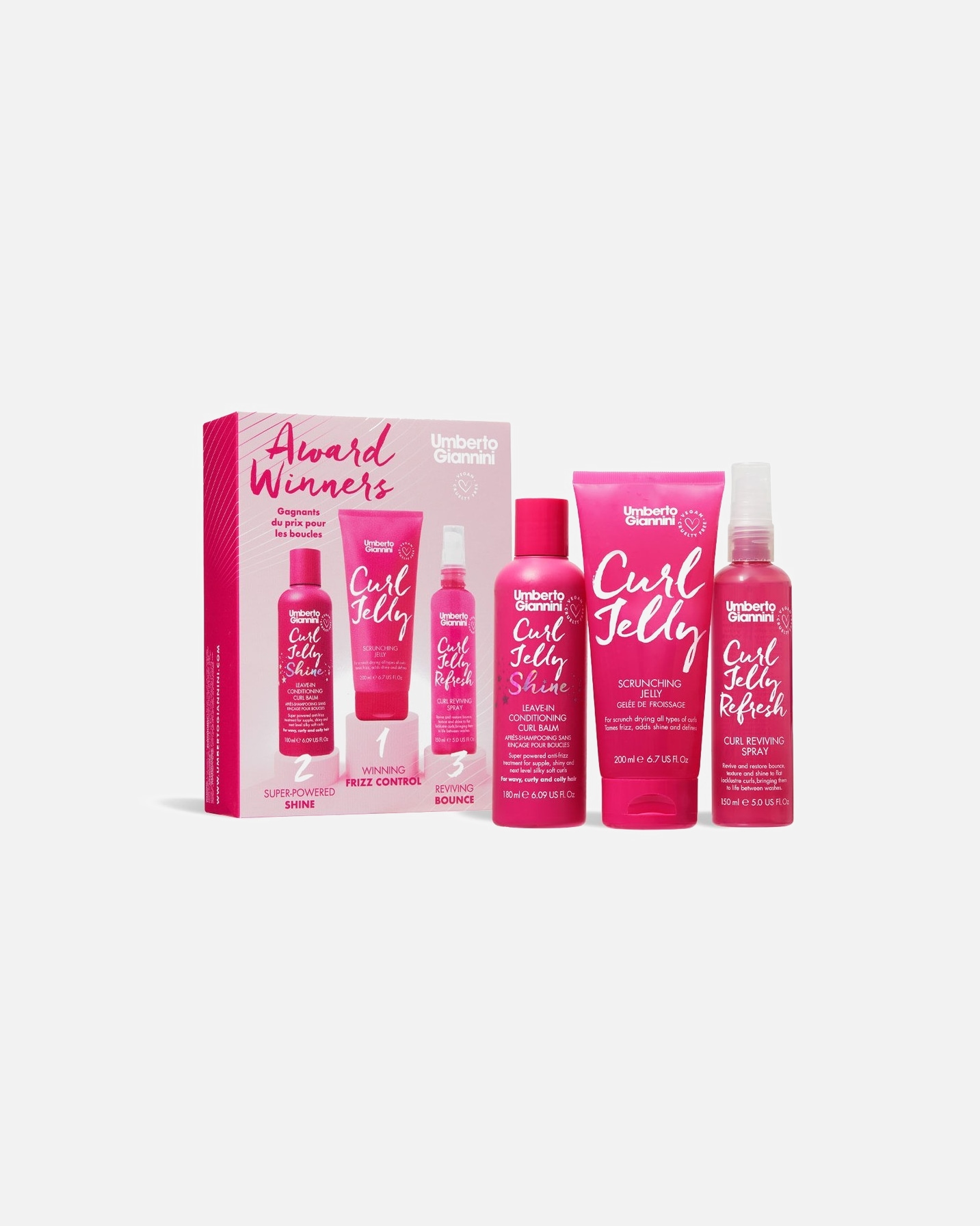 Haarverzorgingsset voor UnisexUmberto GianniniAwards Winnaar Geschenkset0