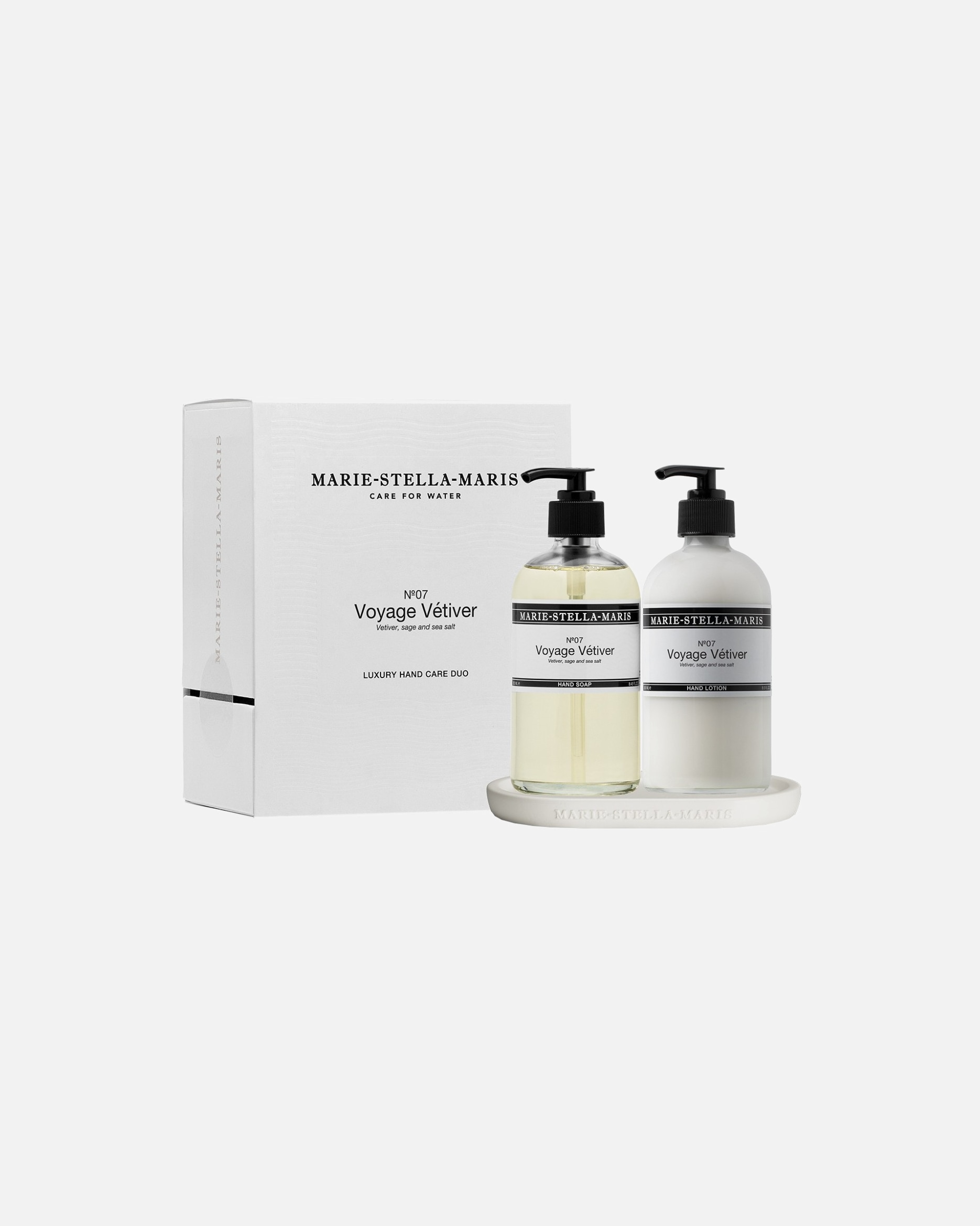 Kit de soins pour les mains pour UnisexeMarie-Stella-MarisVoyage VetiverLuxury Hand Care Duo1 unité
