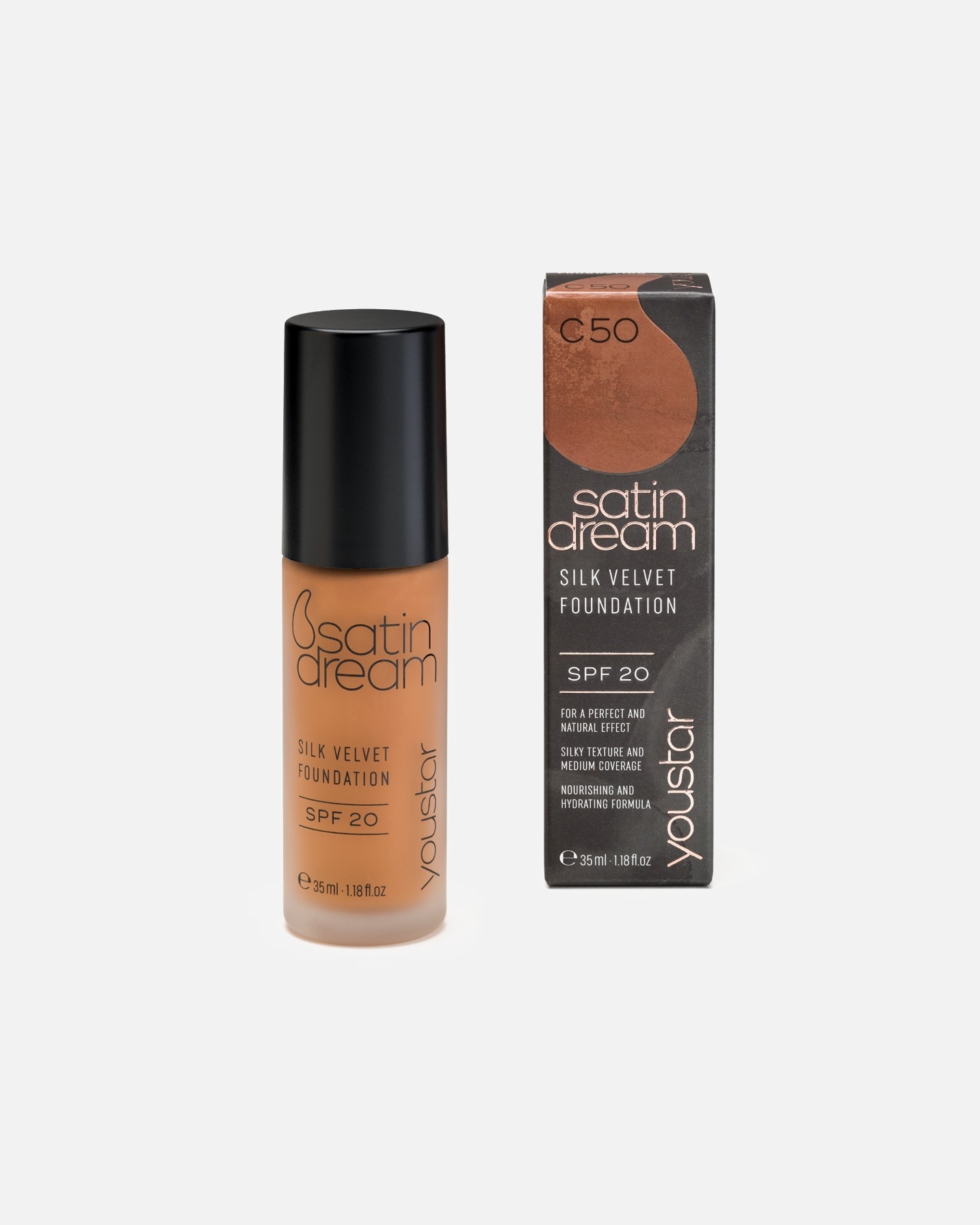 Fond de teint pour UnisexeyoustarSatin DreamC50