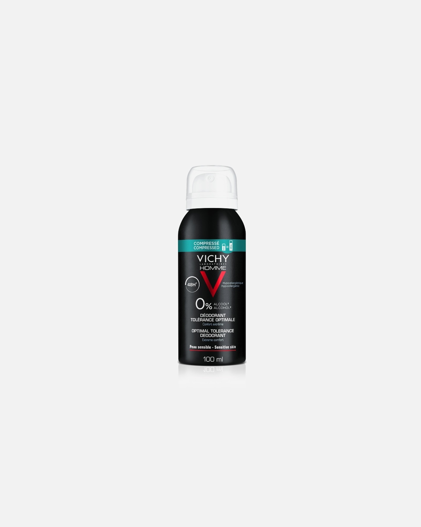 Déodorant pour HommeVichyHomme48H Déodorant Tolérance Optimale100 ml