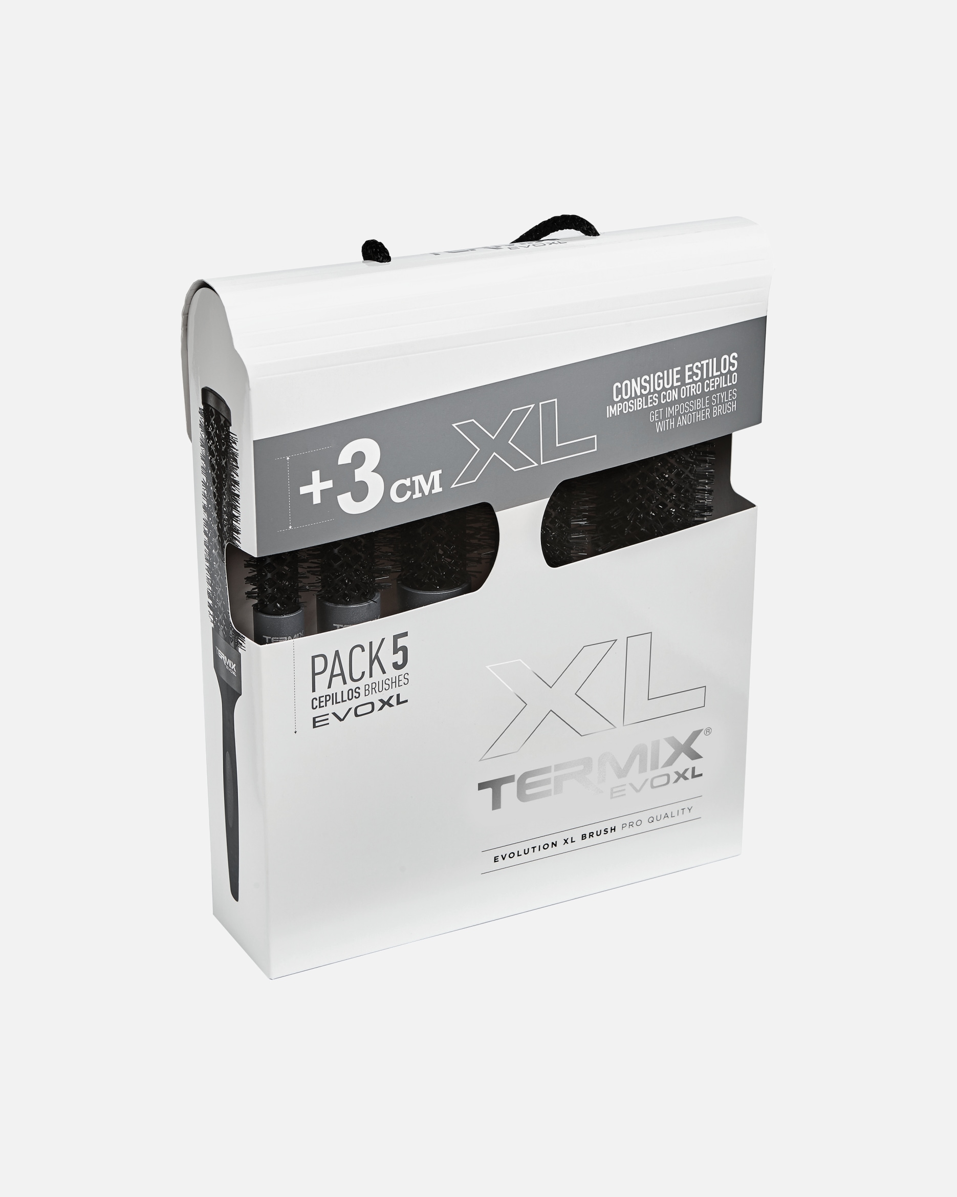 Haarverzorgingsset voor UnisexTermixDefault Brand LineEVOXL 5ER-PACKRonde borstel Ø17 + Ronde borstel Ø23 + Ronde borstel Ø28 + Ronde borstel Ø32 + Ronde borstel Ø43