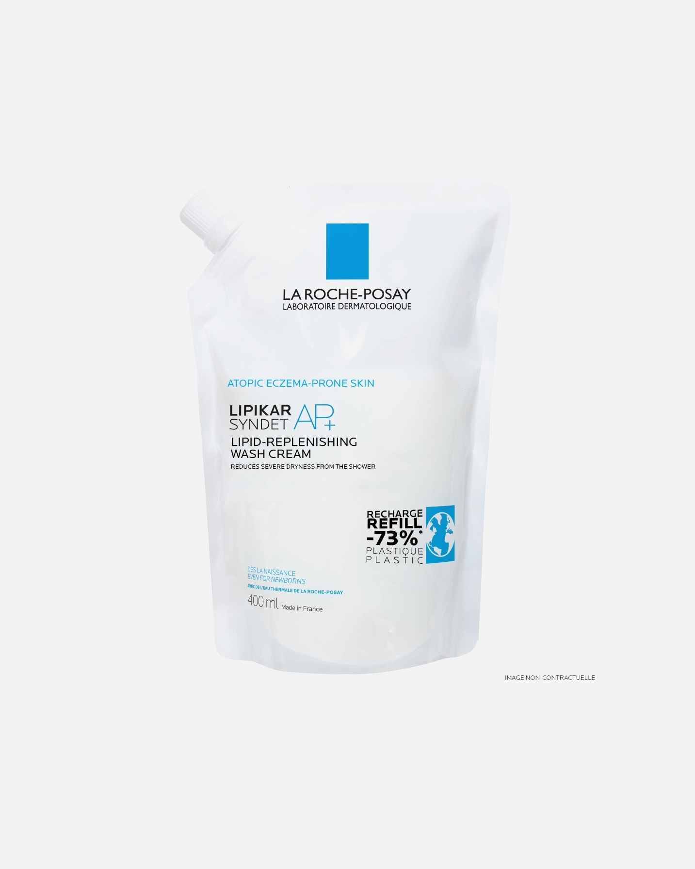 Crème nettoyante pour FemmeLa Roche-PosayLipikarSyndet AP+400 ml - Recharge