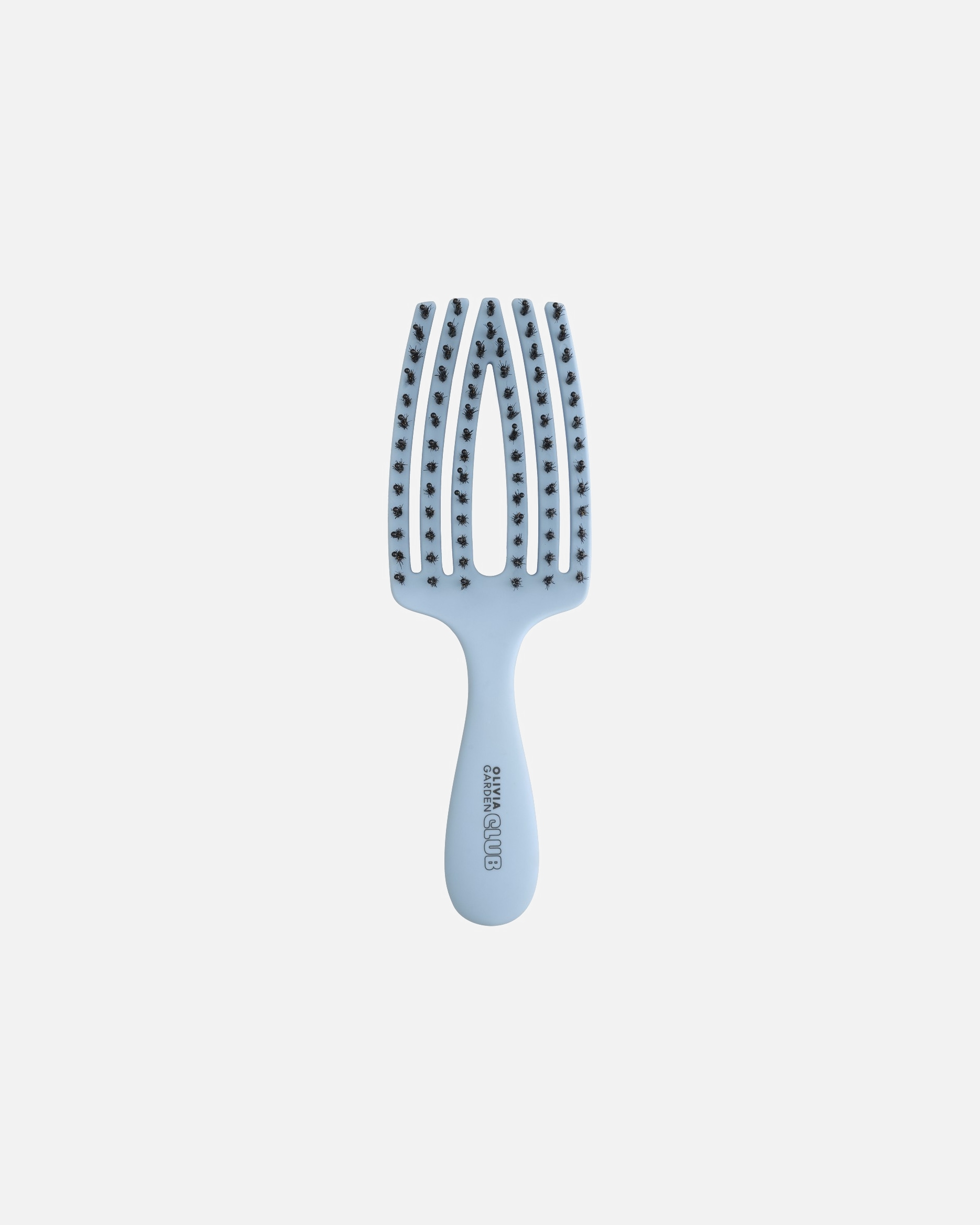accessoires de coiffage pour UnisexeOlivia Garden ClubTHE NOMAD - Detangling & Shine FingerbrushBLUE