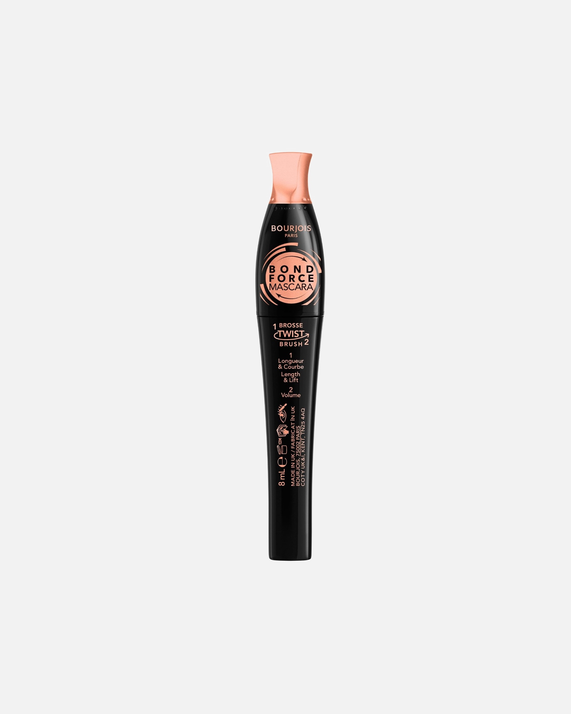 Mascara pour UnisexeBourjoisTwist up8 ml