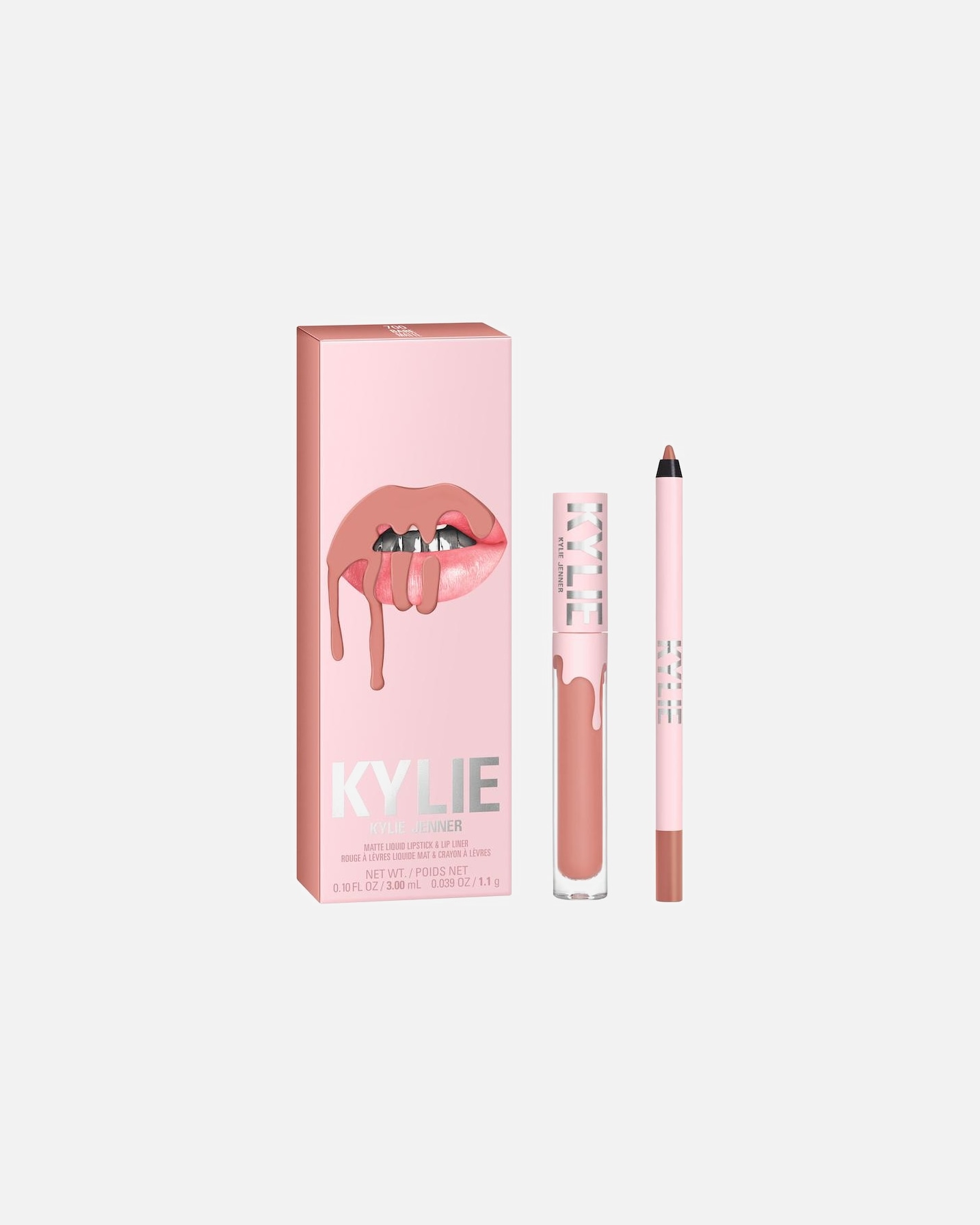 Coffret de maquillage pour les lèvres pour UnisexeKYLIE COSMETICSMatte Lip Kit700 Bare
