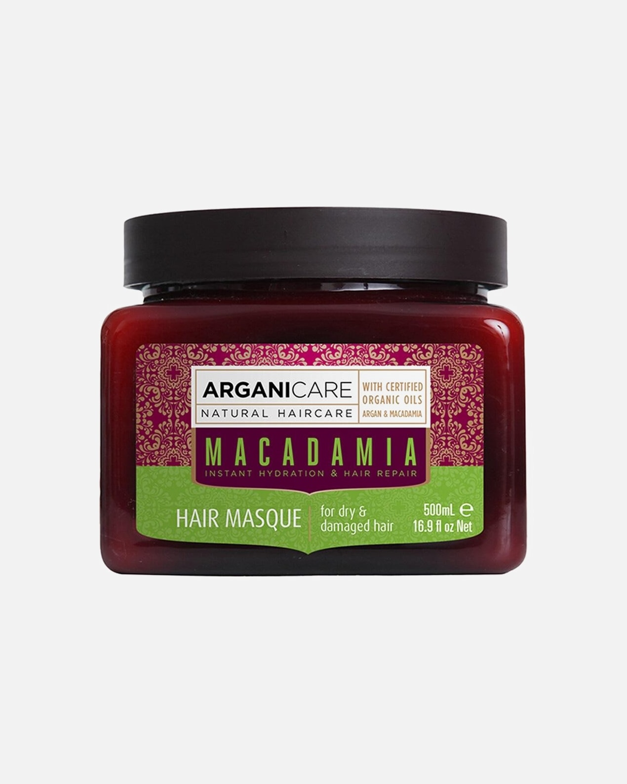 Baume capillaire pour UnisexeArganicareMacadamia500 ml