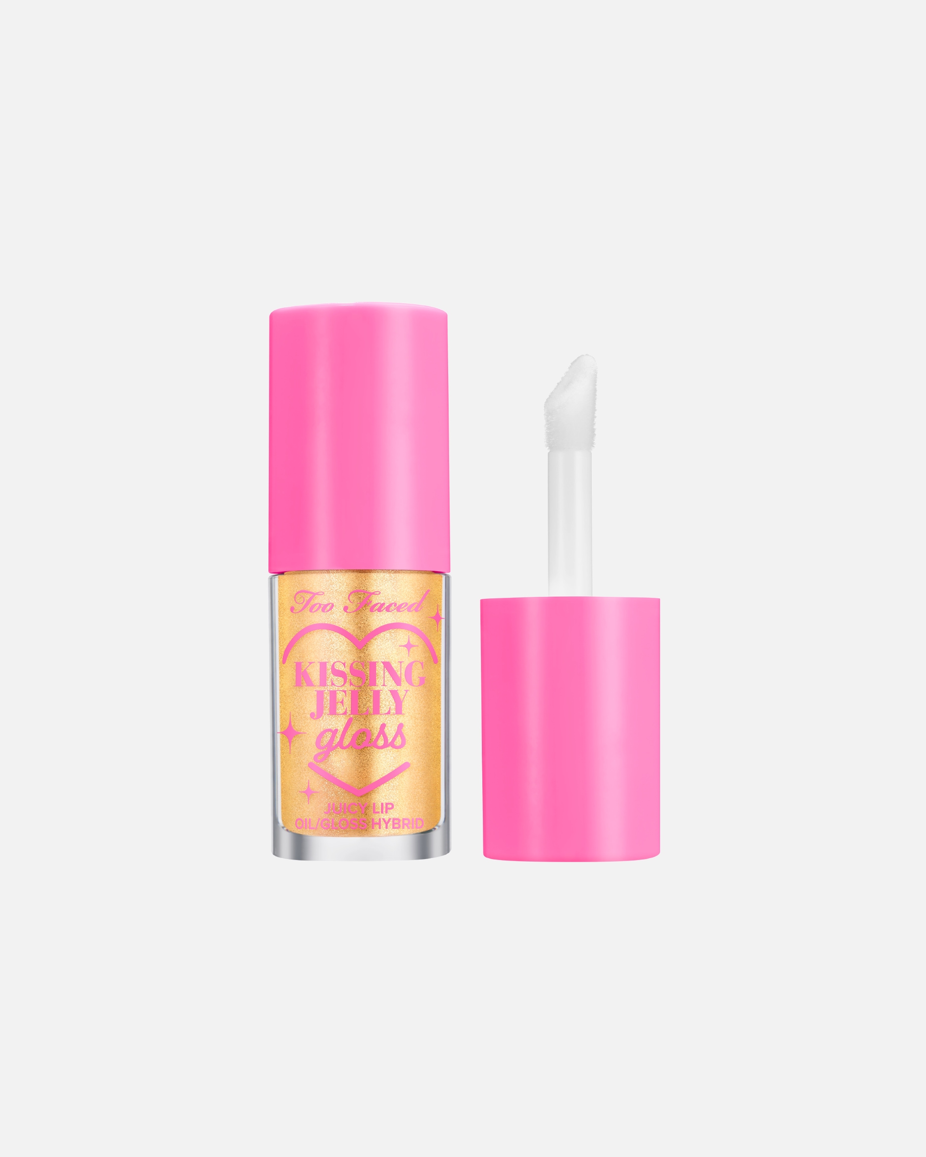 Lip Gloss voor Too FacedKissing JellyLip Oil GlossPINA COLADA
