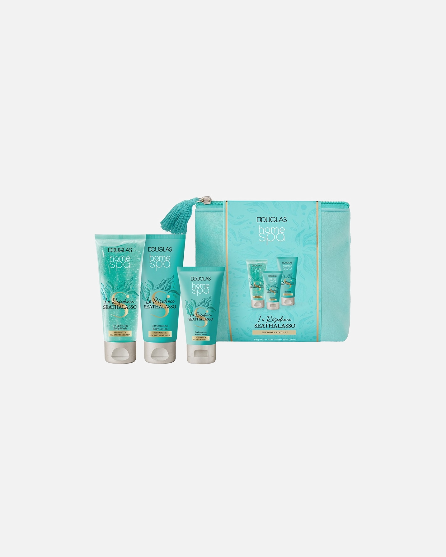 Coffret soin corps pour UnisexeDouglas CollectionHome SpaLa résidence Seathalasso set1 unité
