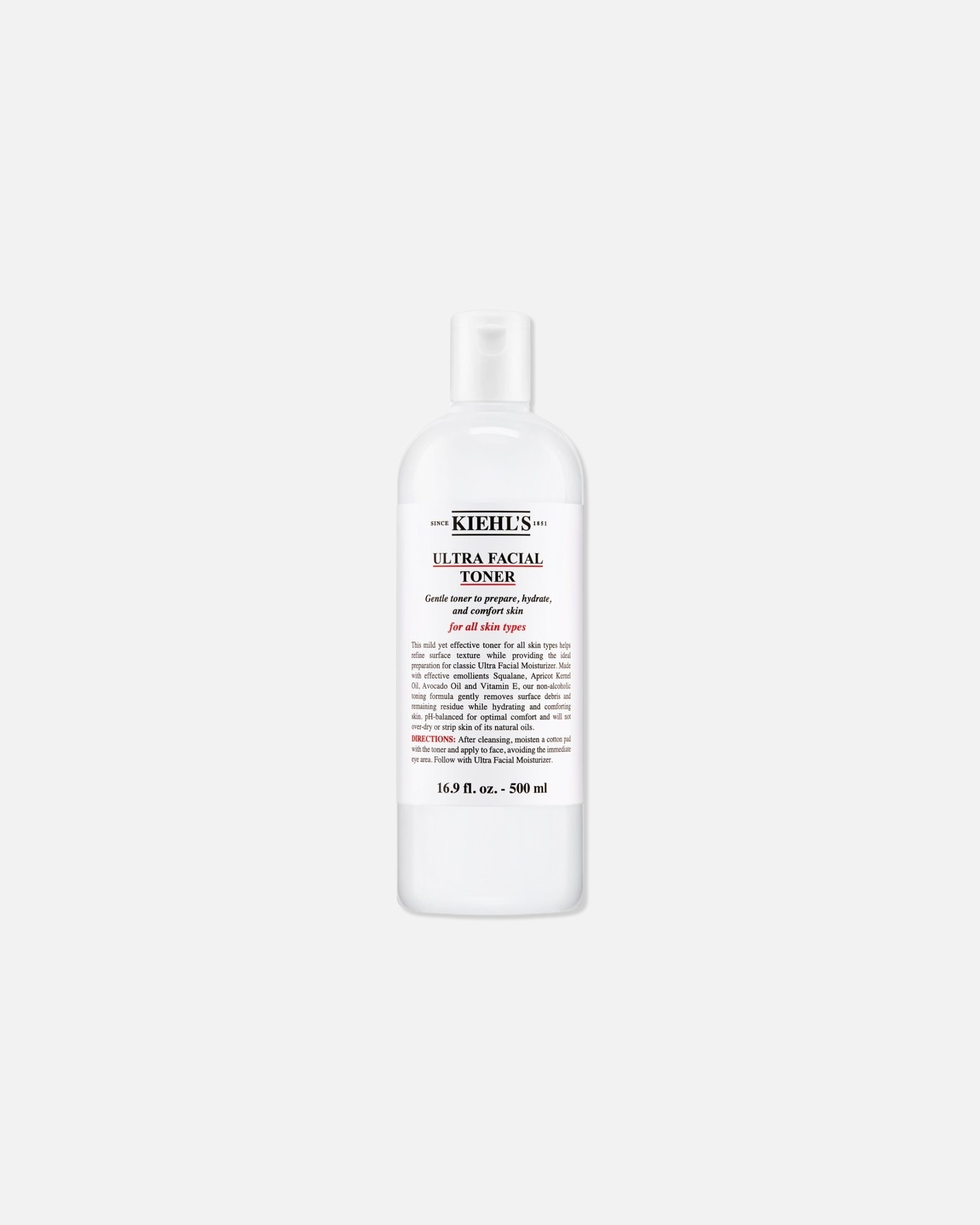Toner voor UnisexKiehl’sUltra Facial500 ml