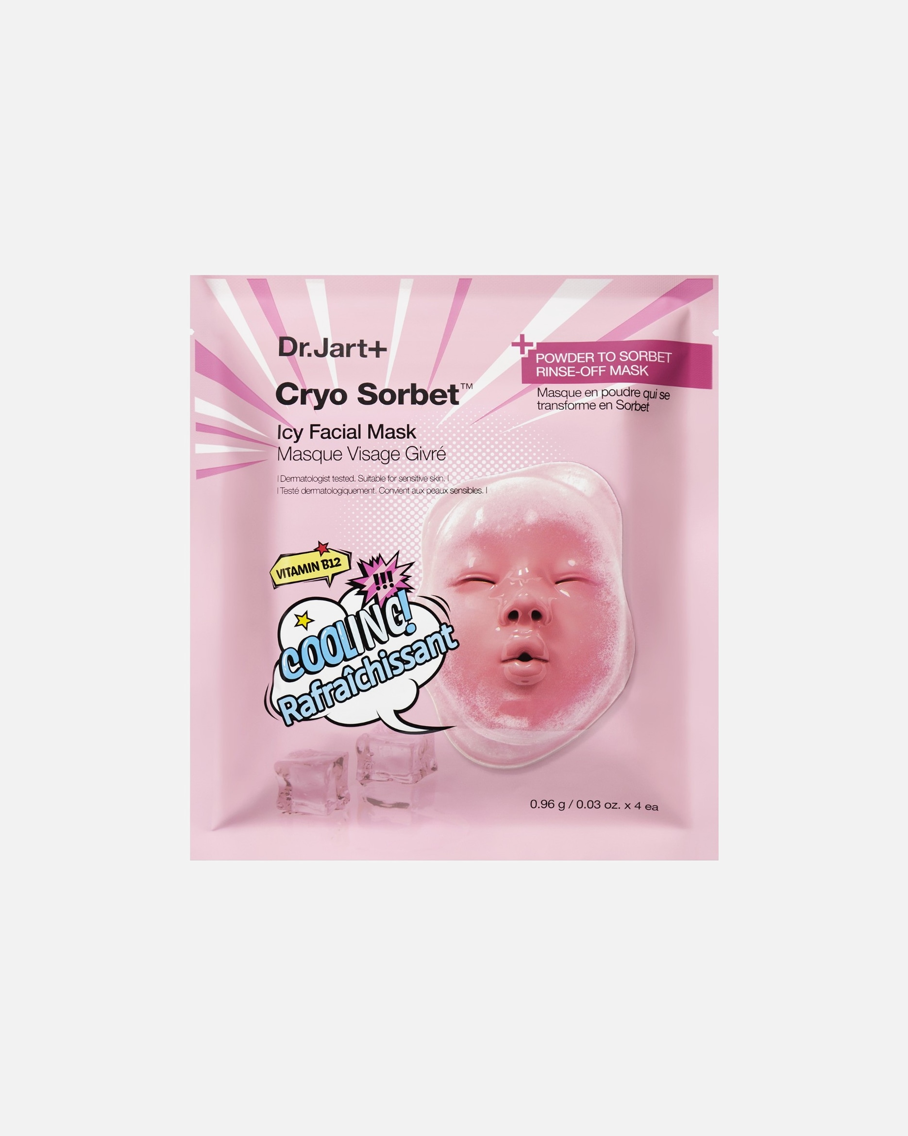 Masque illuminateur pour UnisexeDr. Jart+Cryo Rubber™Masque Givré1 unité