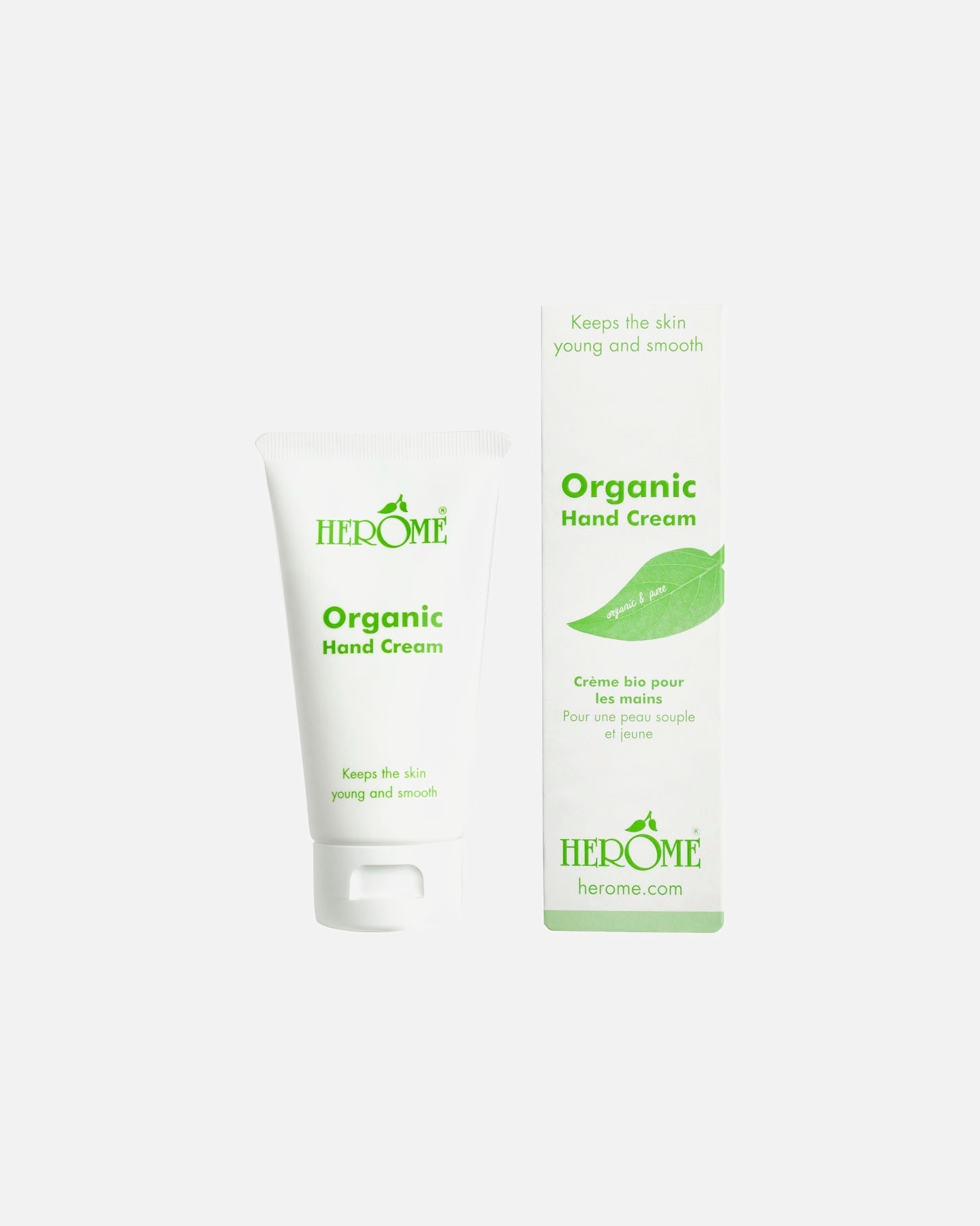 Crème pour les mains pour UnisexeHerome CosmeticsSoin des mainsOrganic & Pure Hand Cream75 ml